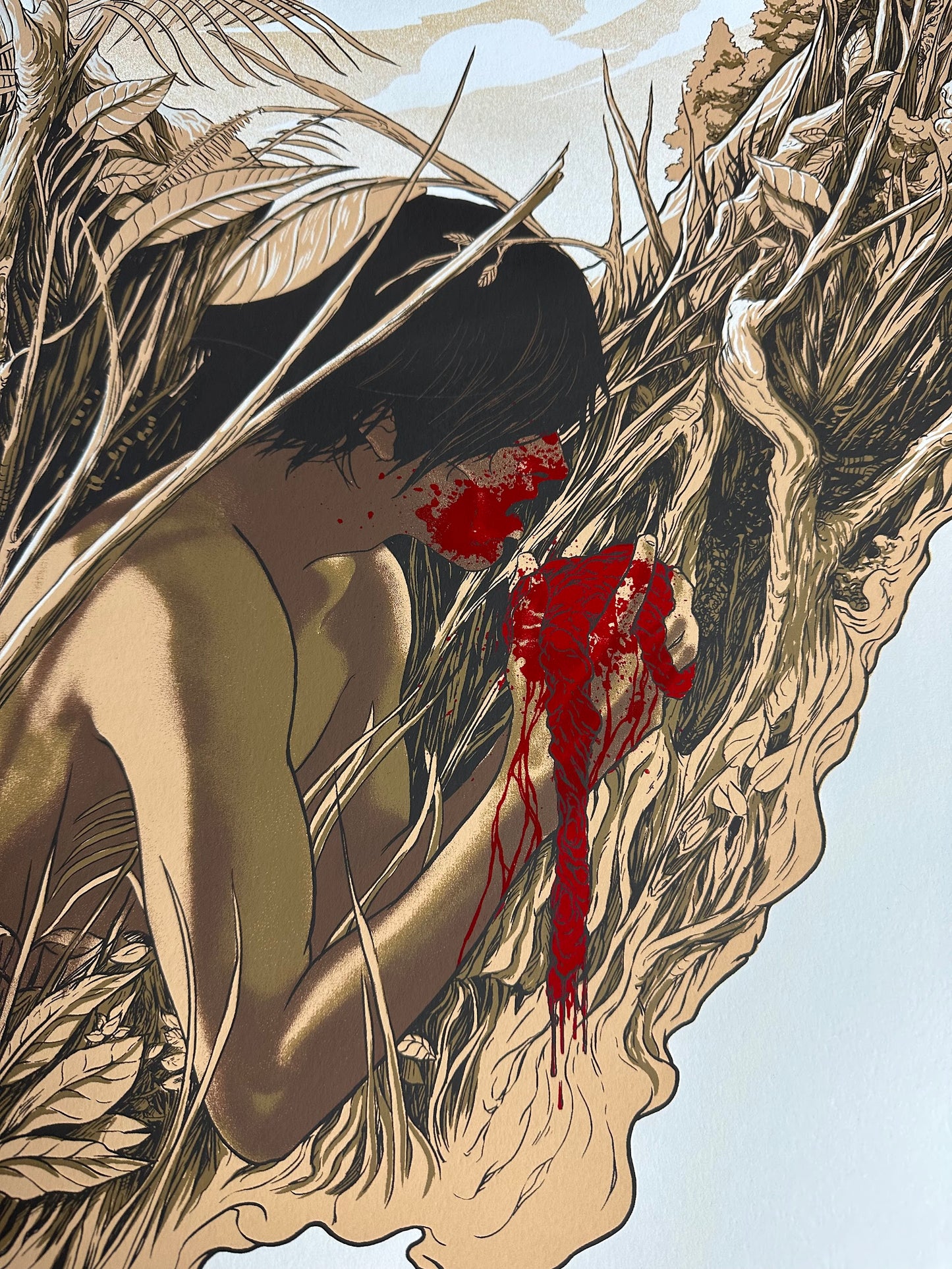 Randy Ortiz - Cannibal Holocaust 24x36 movie poster - detail image 3