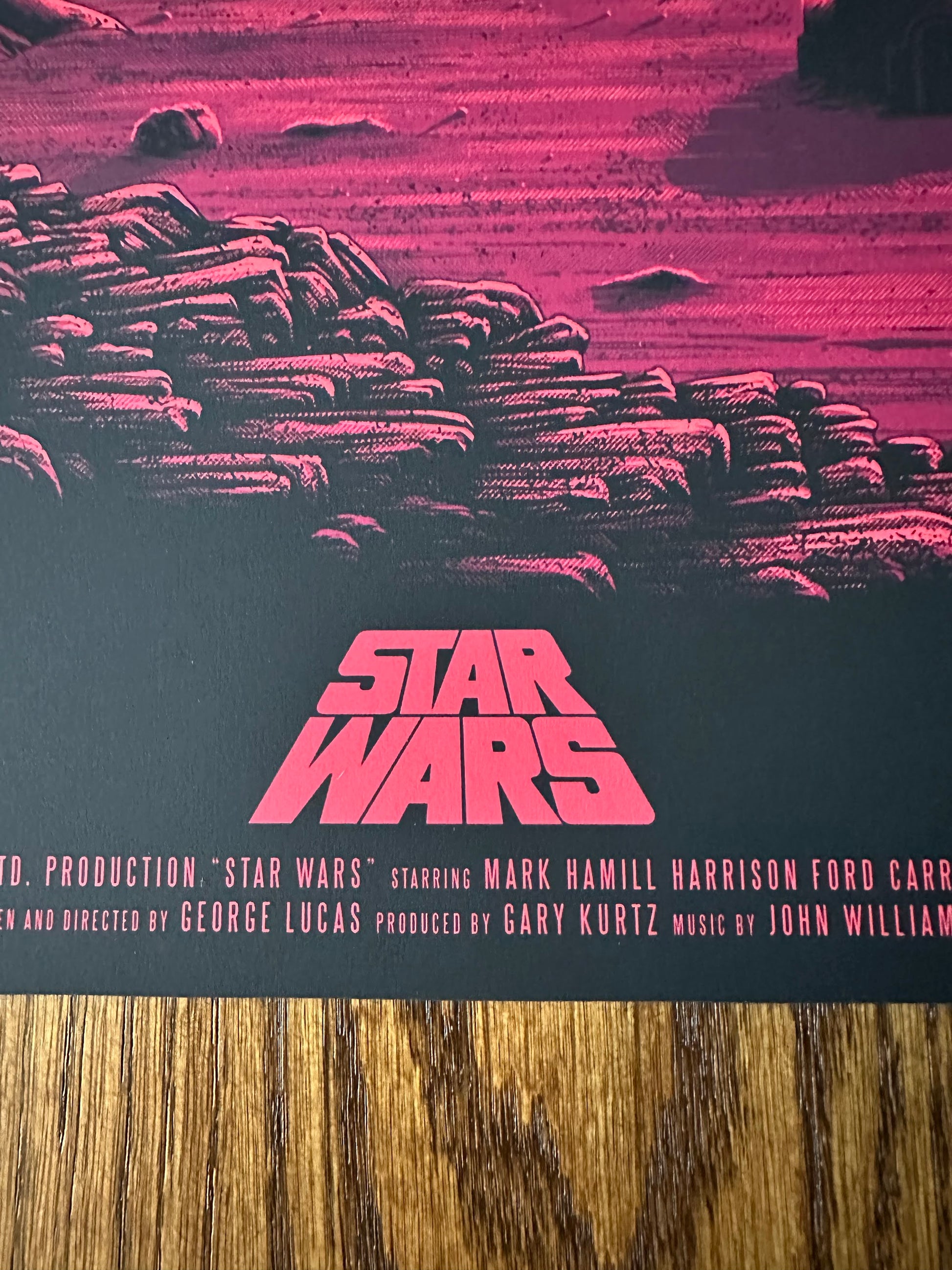 Sam Mayle - Star Wars New Hope 24x16 movie poster - detail image 5