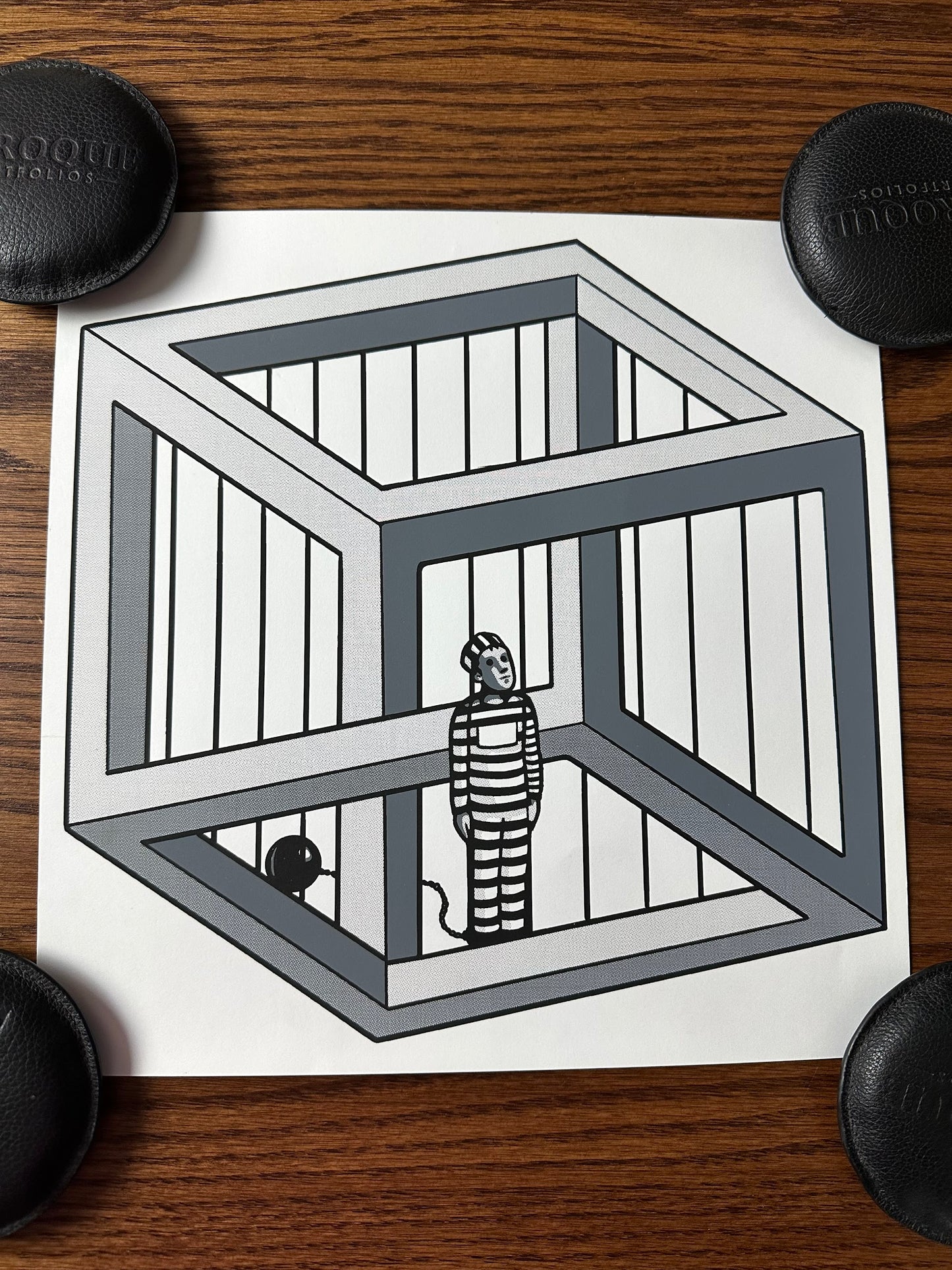Unknown - Escher's Jail 12x12 art print