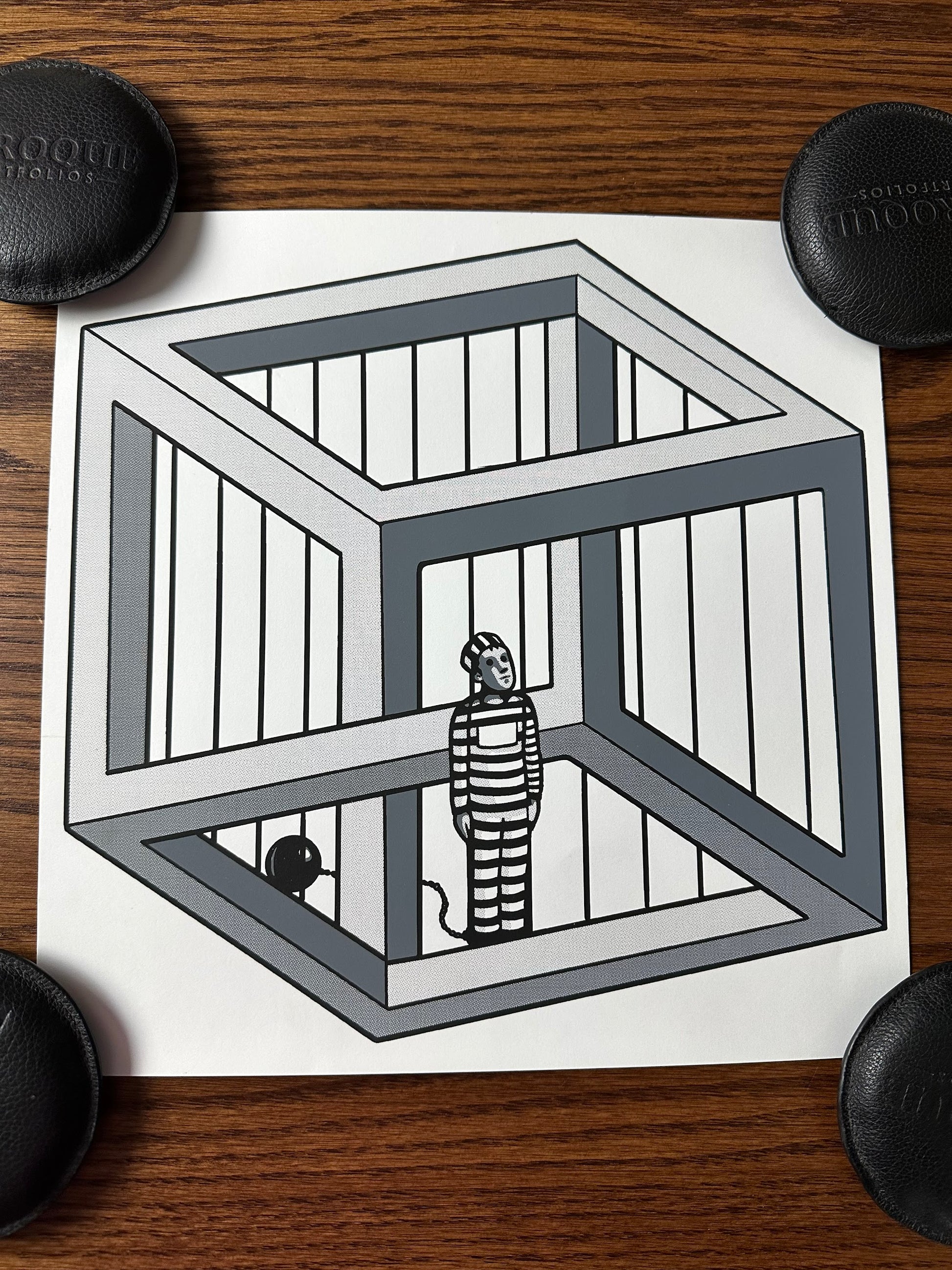 Unknown - Escher's Jail 12x12 art print