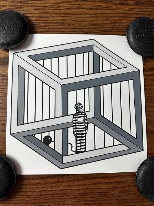 Unknown - Escher's Jail 12x12 art print
