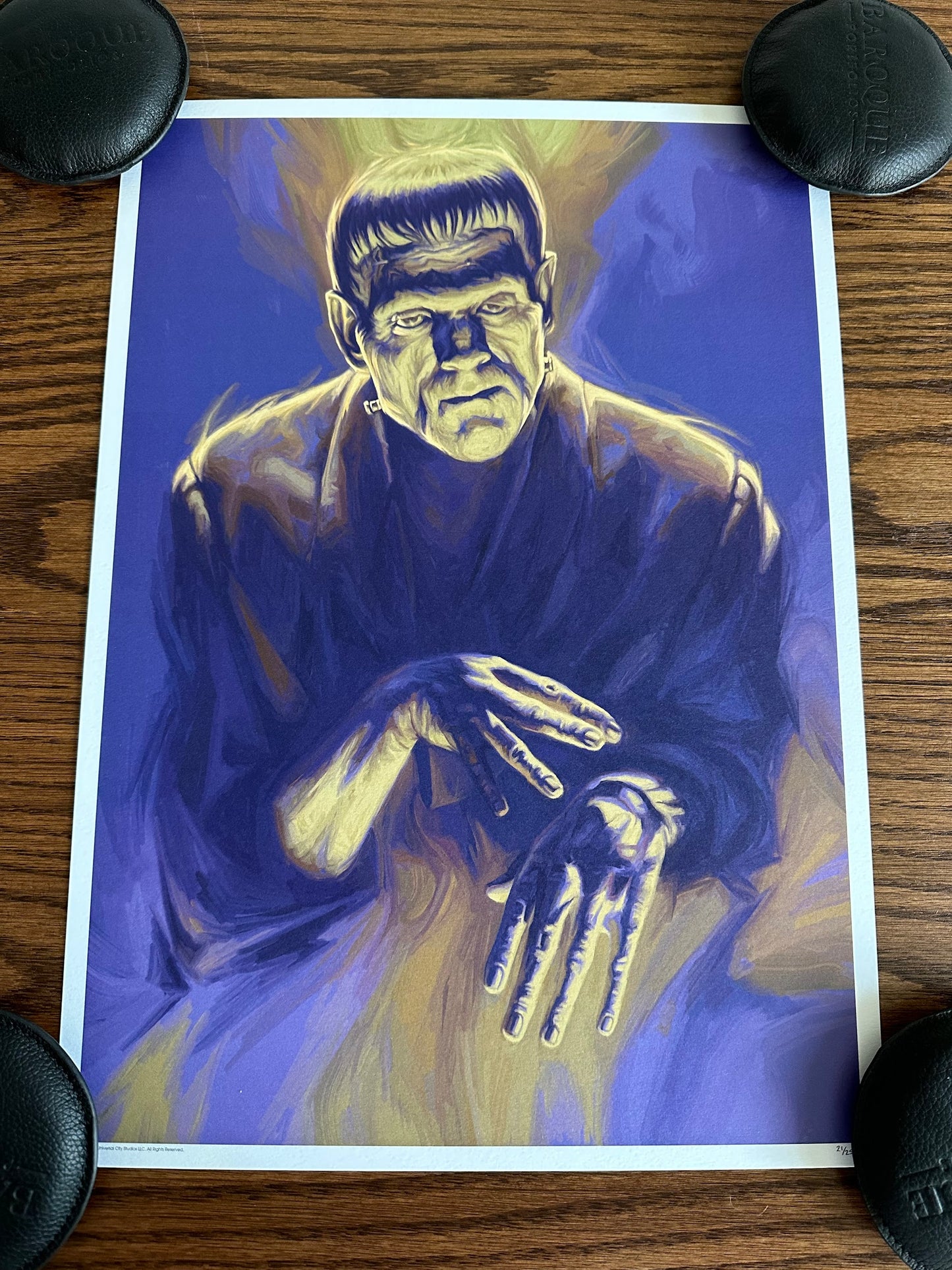 Candra Hope - Frankenstein Portrait 11.7x16.5 art print