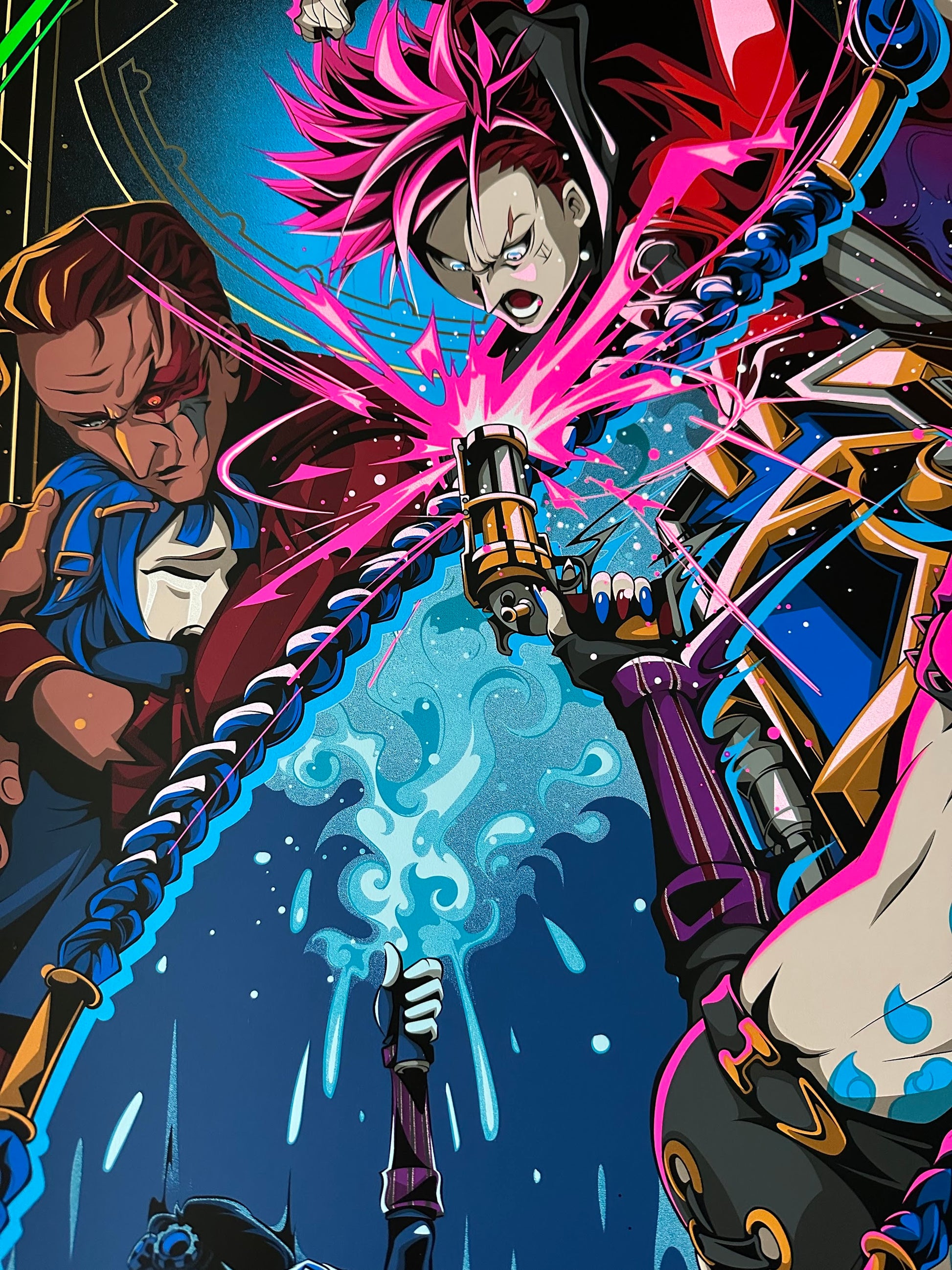 Man Tsun Tsang - Arcane League of Legends 36x24 movie poster - detail image 4