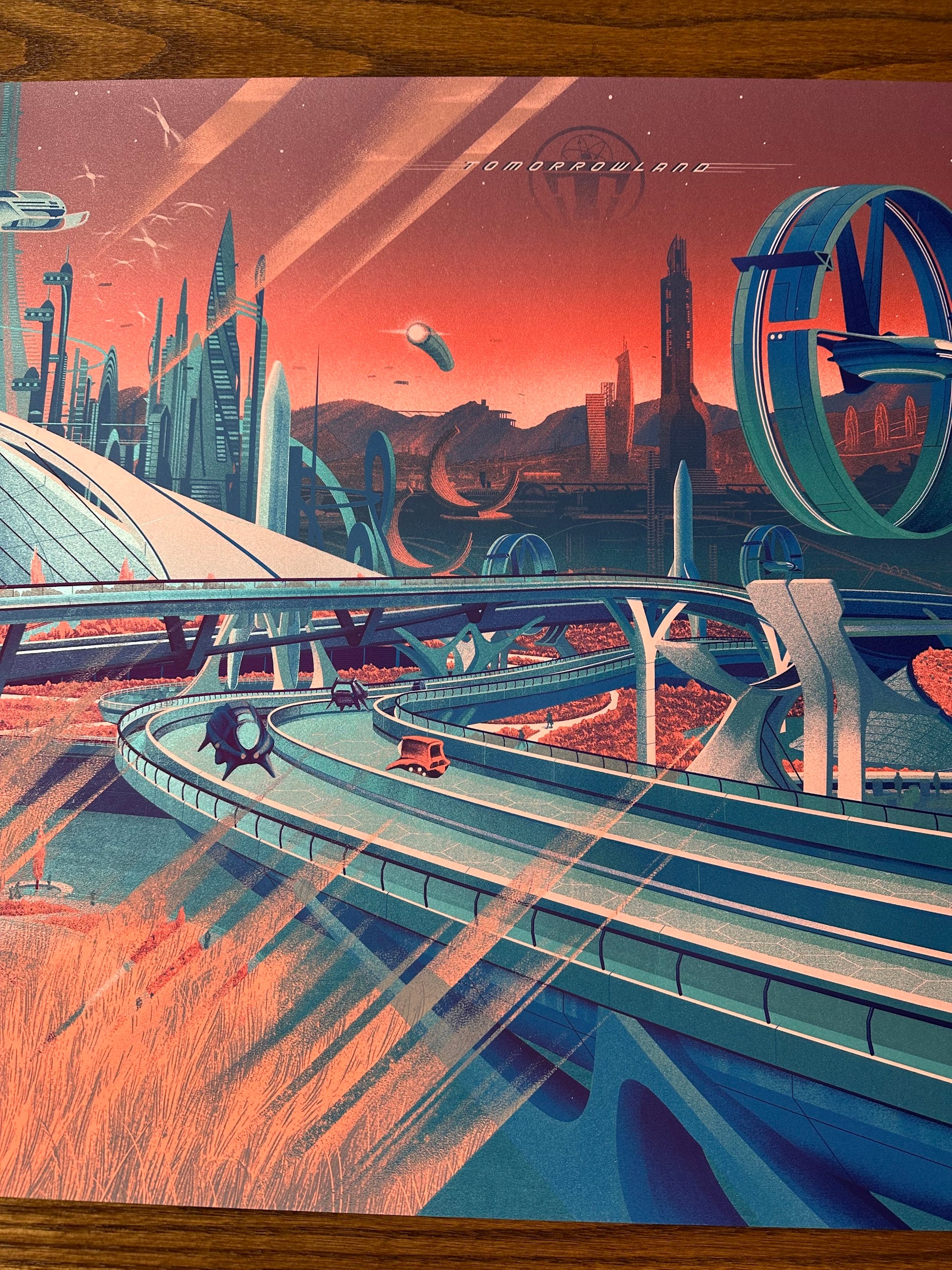 Kevin Tong - Disney's Tomorrowland 36x24 movie poster - detail image 3