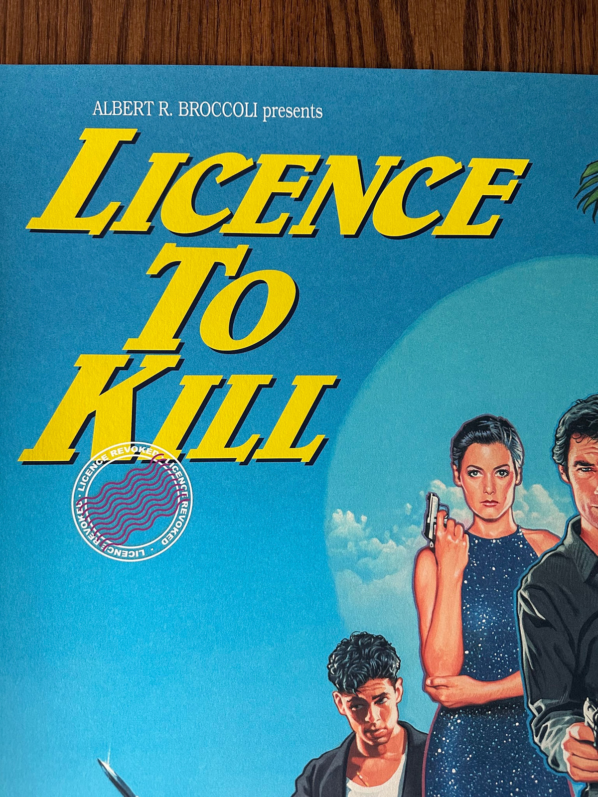 Alfons Kiefer - James Bond Licence to Kill - 24x36 - Limited Edition Poster