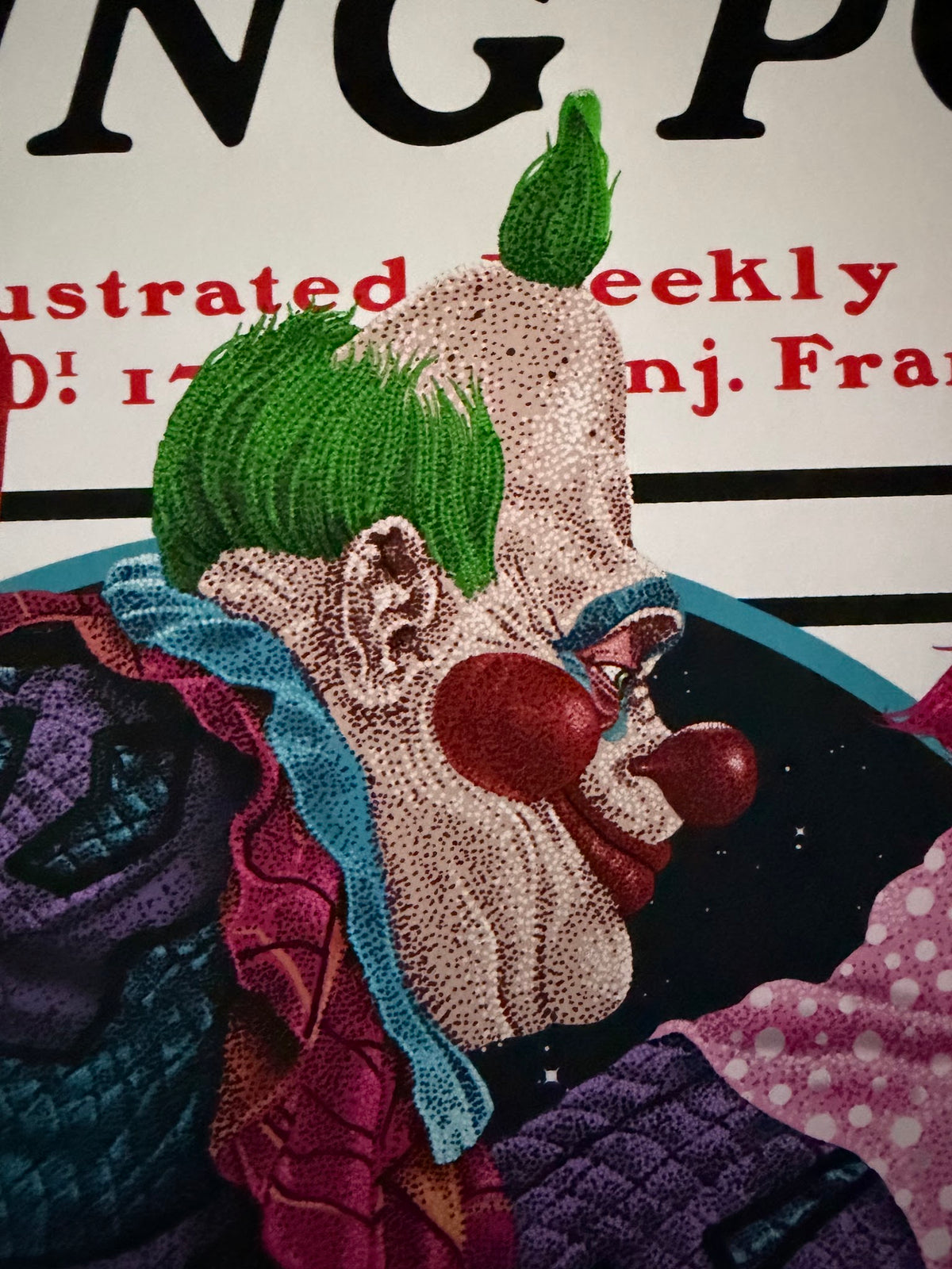 Timothy Pittides - Killer Klowns from Outer Space - 16x20 - Limited Edition Poster