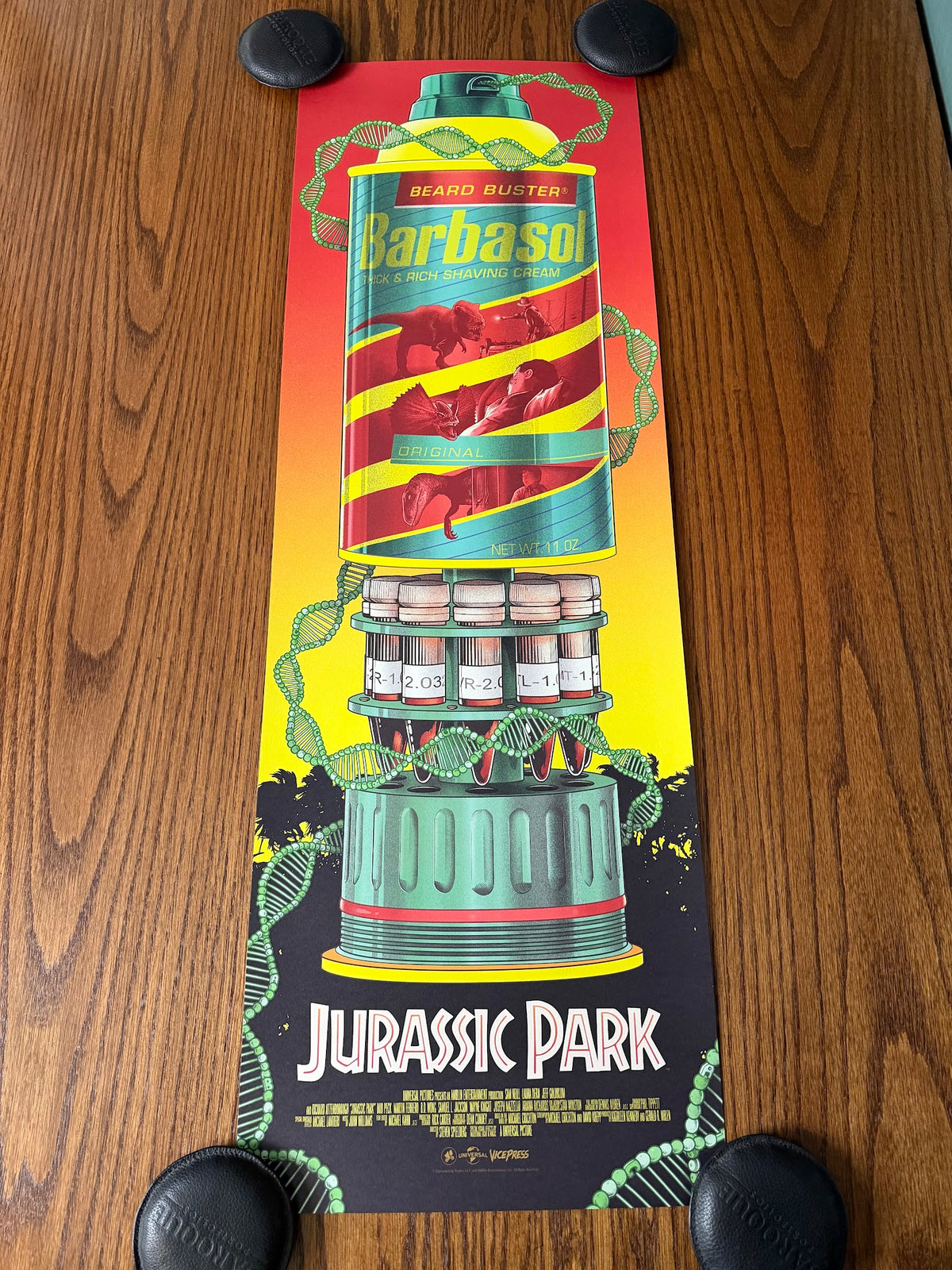 Mark Bell - Jurassic Park - 12x36 - Limited Edition Poster