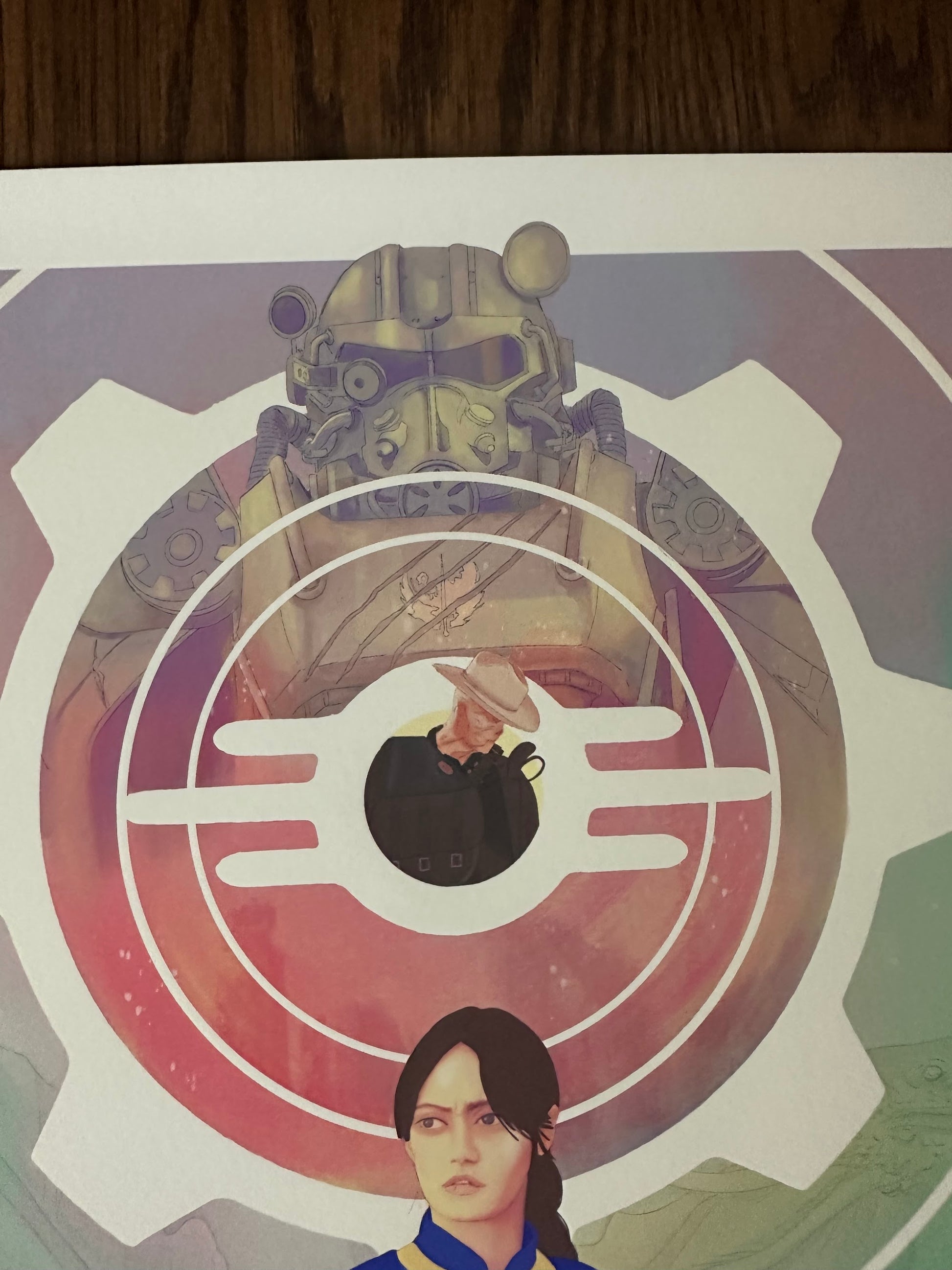 Conor Fenner-Toora - Fallout "Prepare for the Future" 16x24 movie poster - detail image 2