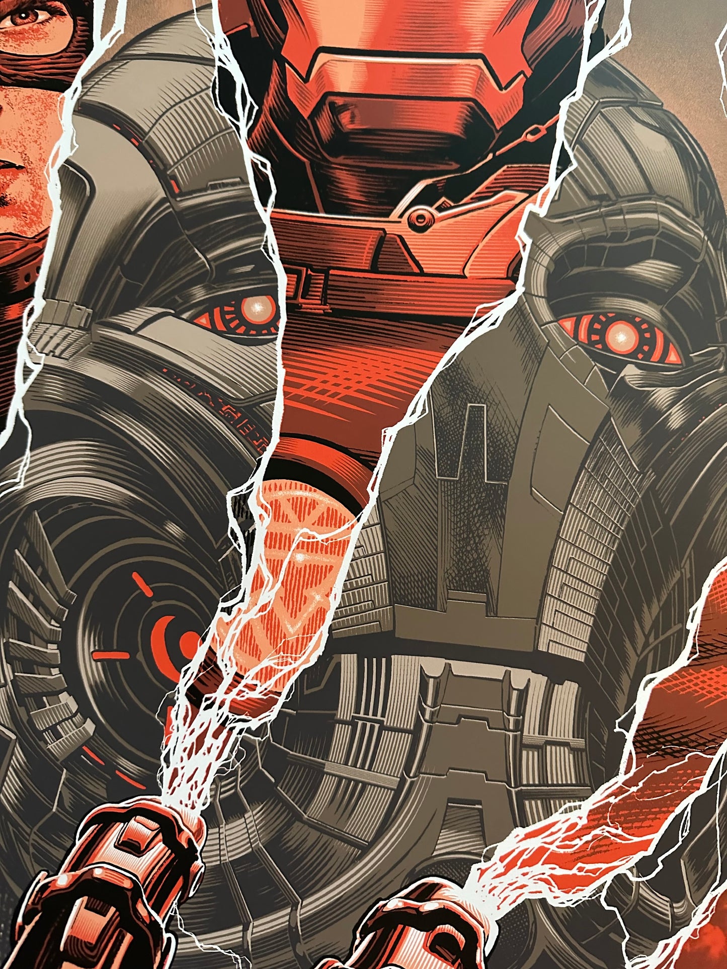 Chris Weston - Avengers Age of Ultron 24x36 movie poster - detail image 7