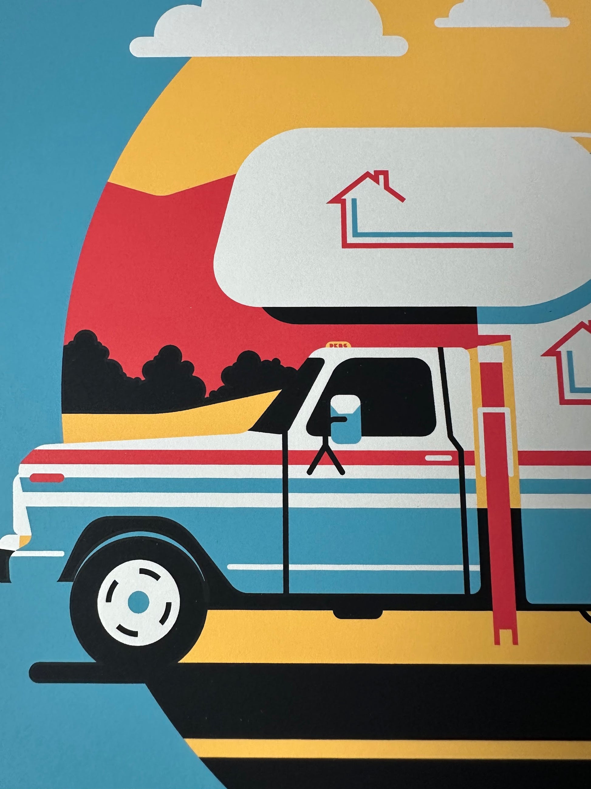 DKNG - Arrested Development RV 12x12 art print - detail image 5