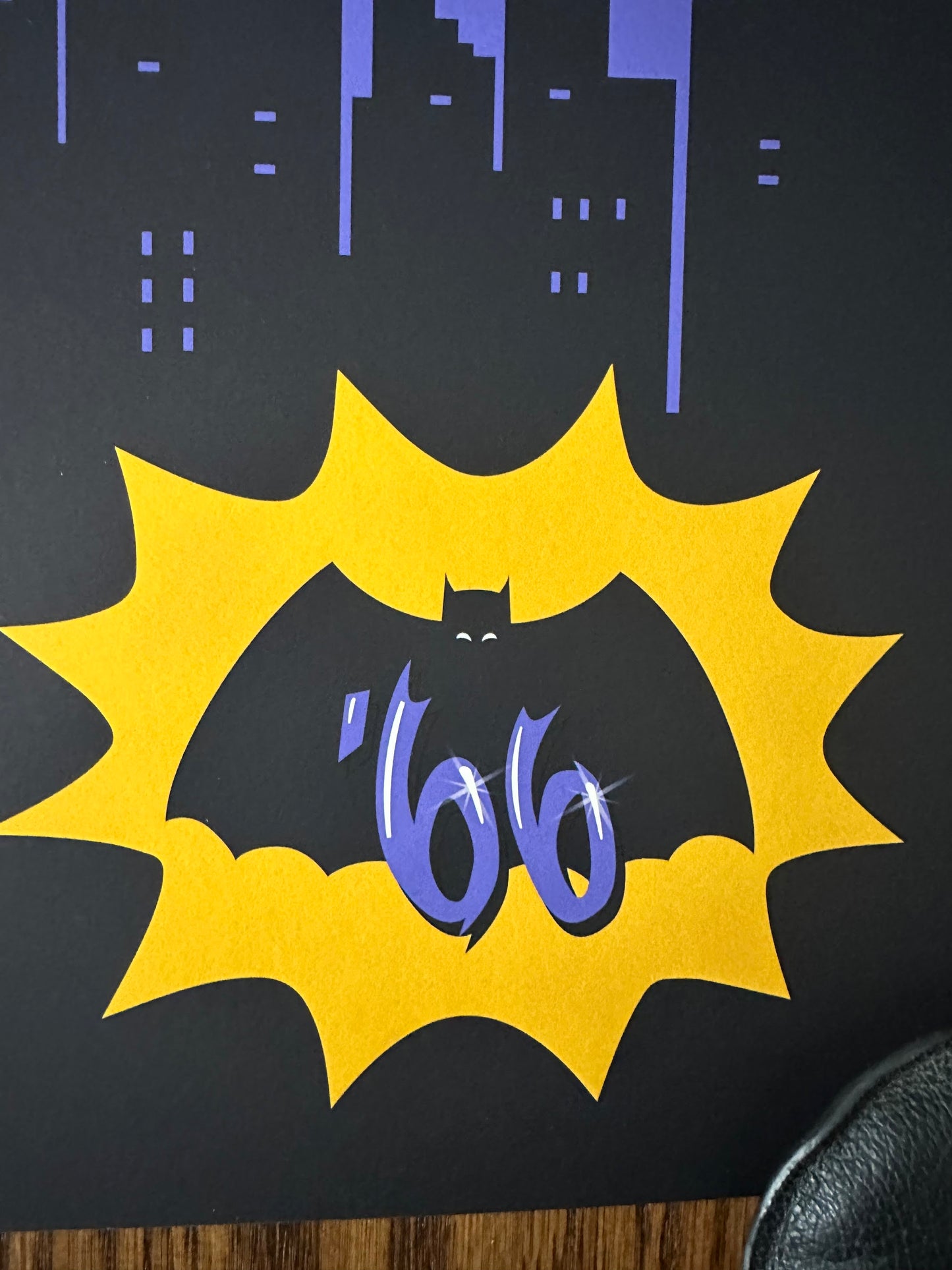 Julien Rico Jr - Batman "Kapow" 18x24 movie poster - detail image 2