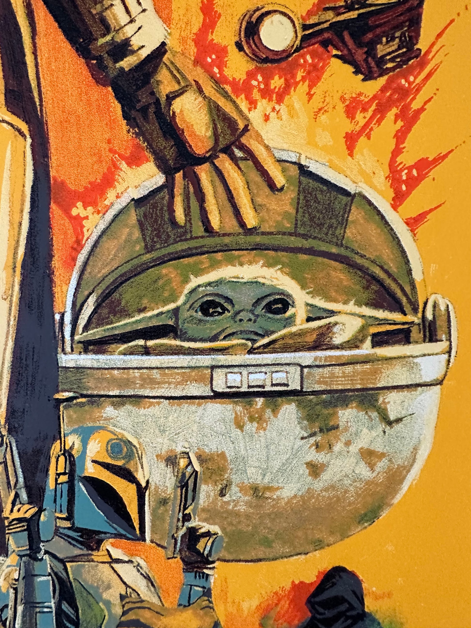 Paul Mann - The Mandalorian Variant 24x36 movie poster - detail image 4