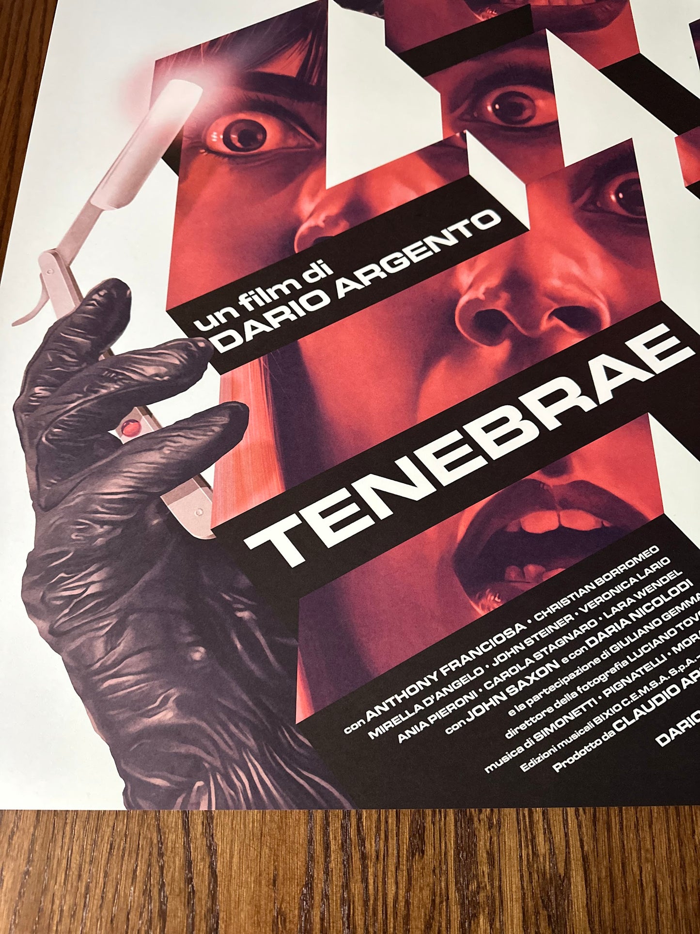 Ben Turner - Tenebrae 24x36 movie poster - detail image 5