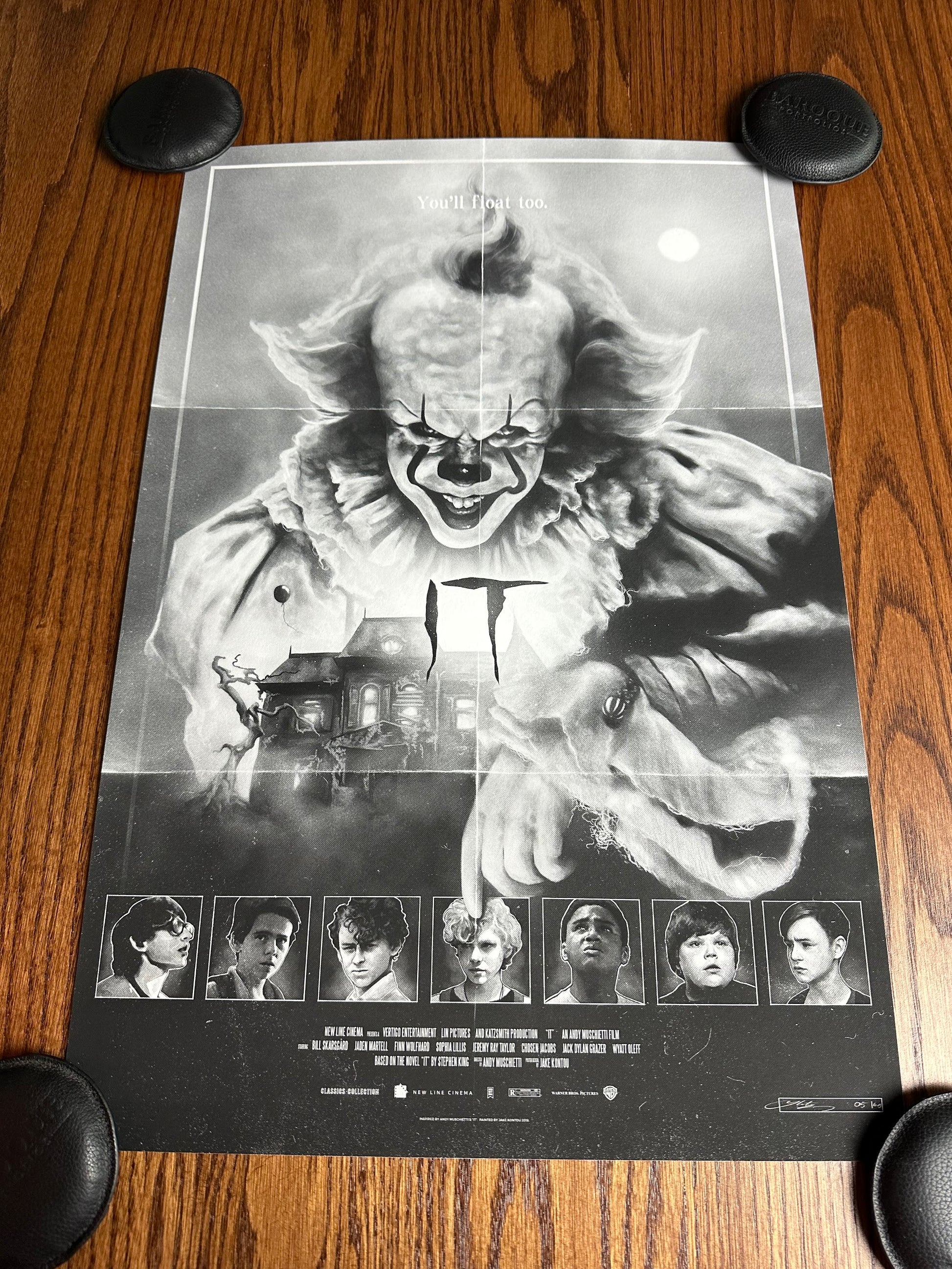 Jake Kontou - Stephen King's IT 16x24 movie poster