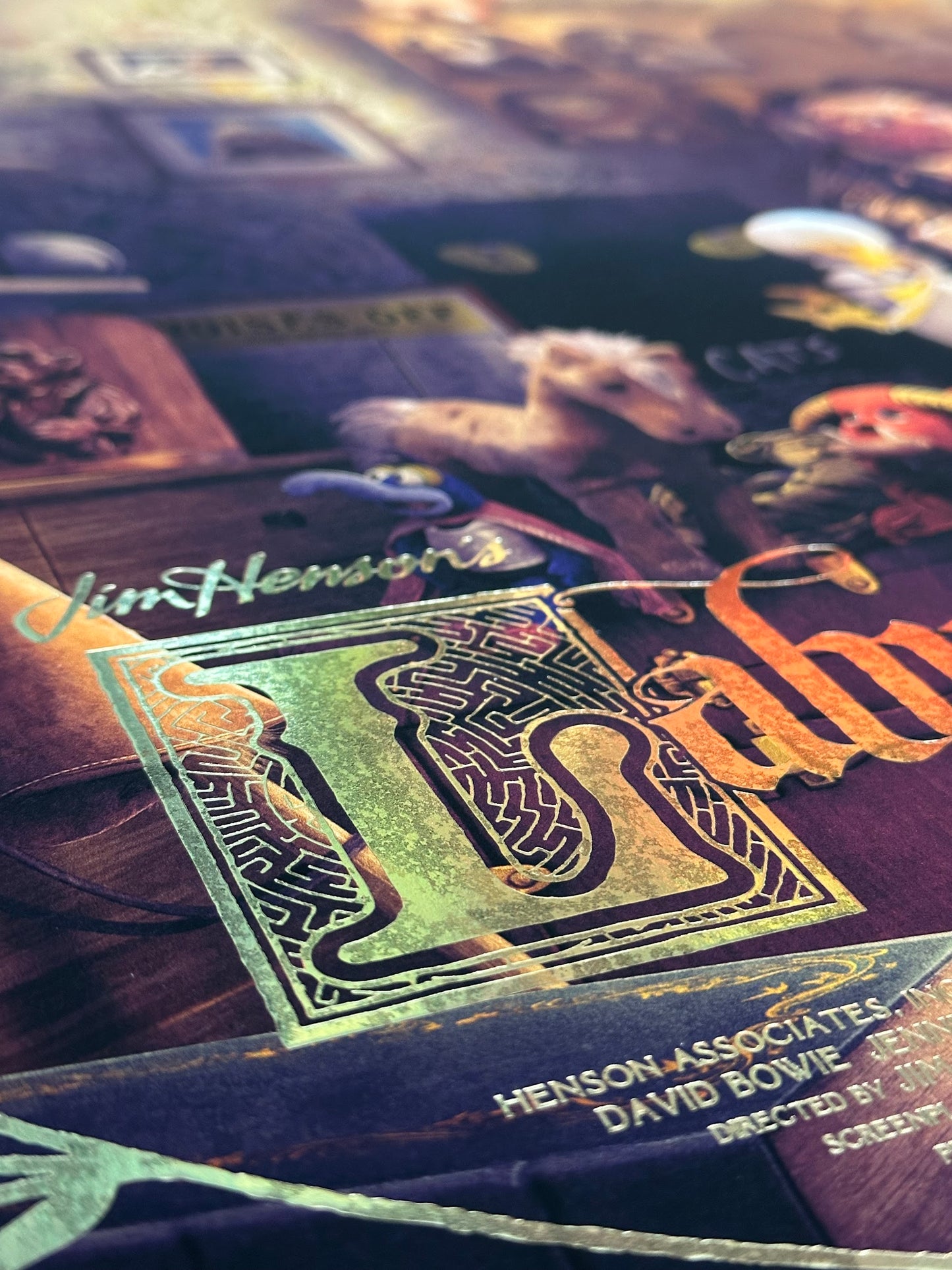 Kevin Wilson - The Labyrinth Hot Foil Variant 24x36 movie poster - detail image 9