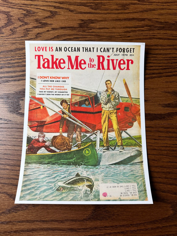 Todd Alcott - Take Me To The River - 11x17 - Limited Edition Print