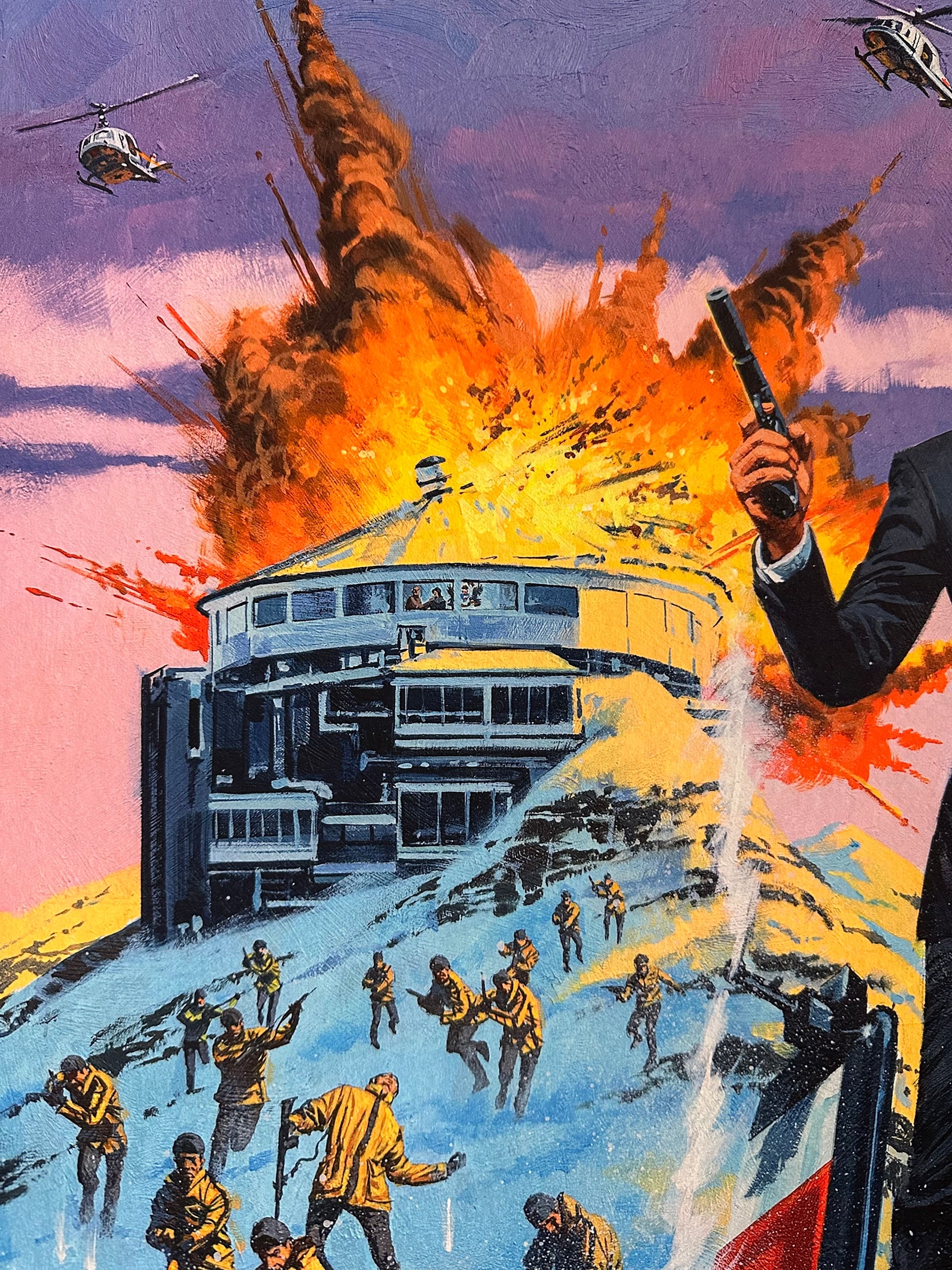 Paul Mann - On Her Majesty's Secret Service Art Variant 24x36 movie poster - detail image 3