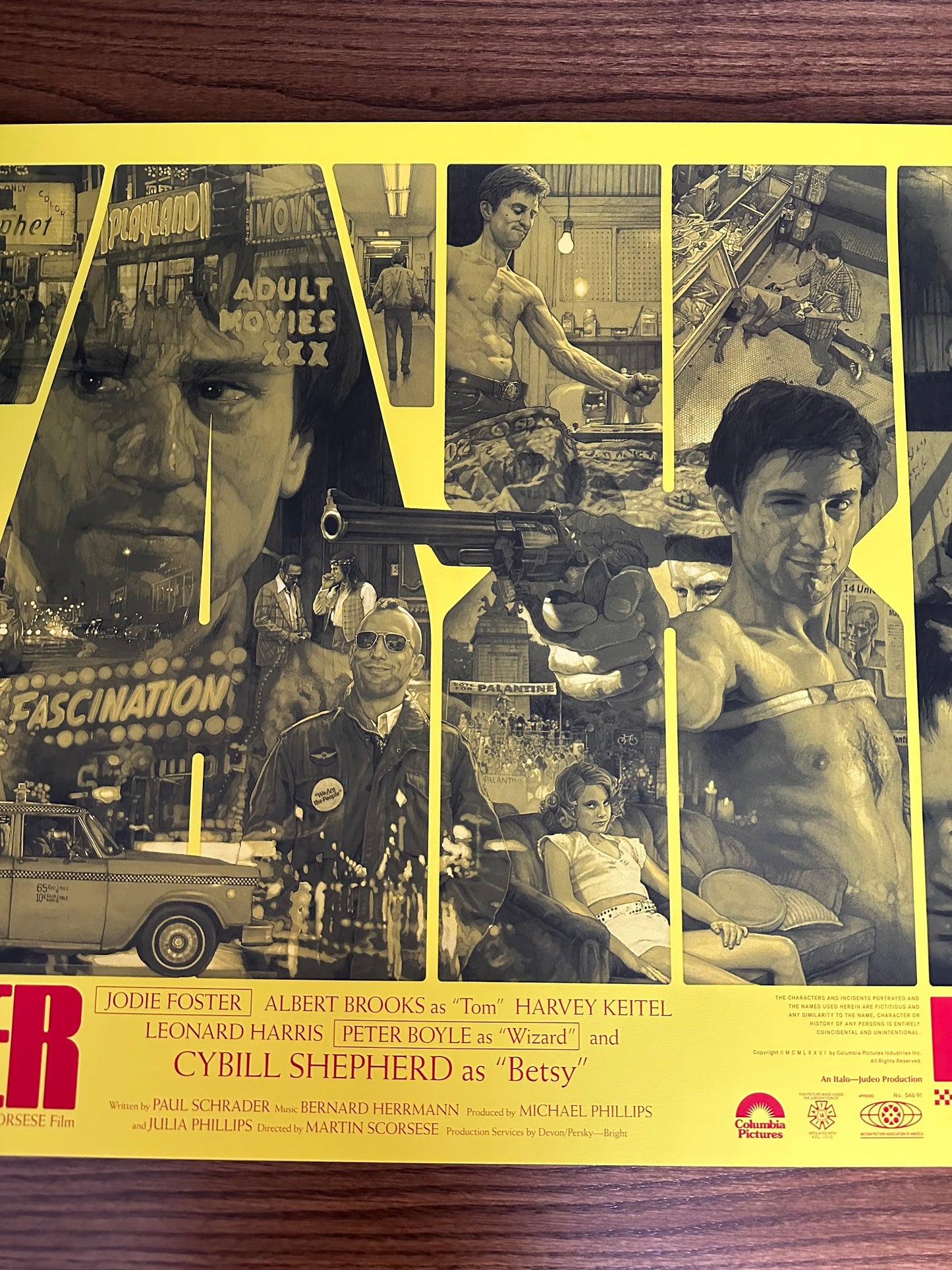 Krzysztof Domaradzki - Taxi Driver Porno Variant 24x36 movie poster - detail image 3