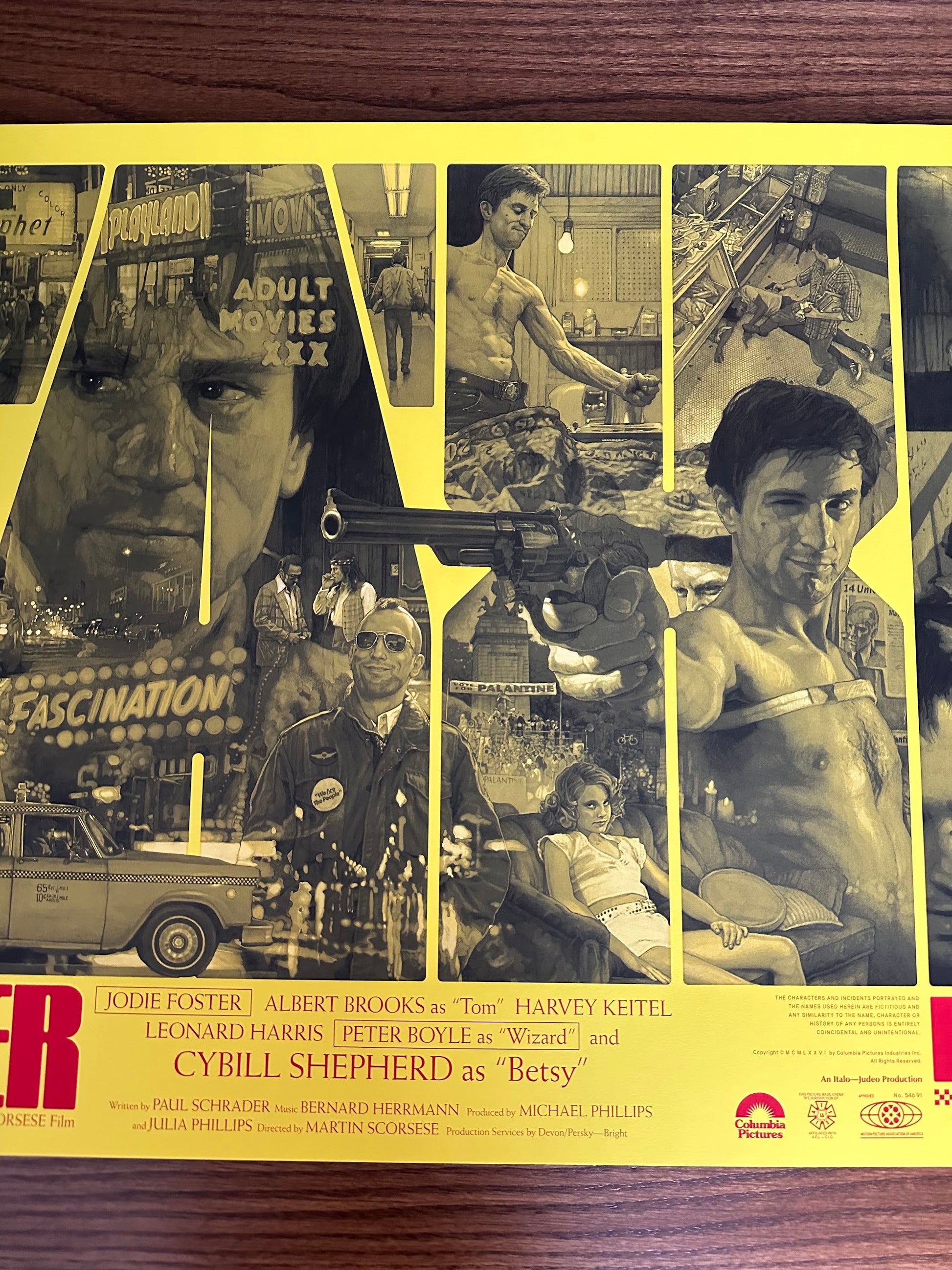 Krzysztof Domaradzki - Taxi Driver Porno Variant 24x36 movie poster - detail image 3