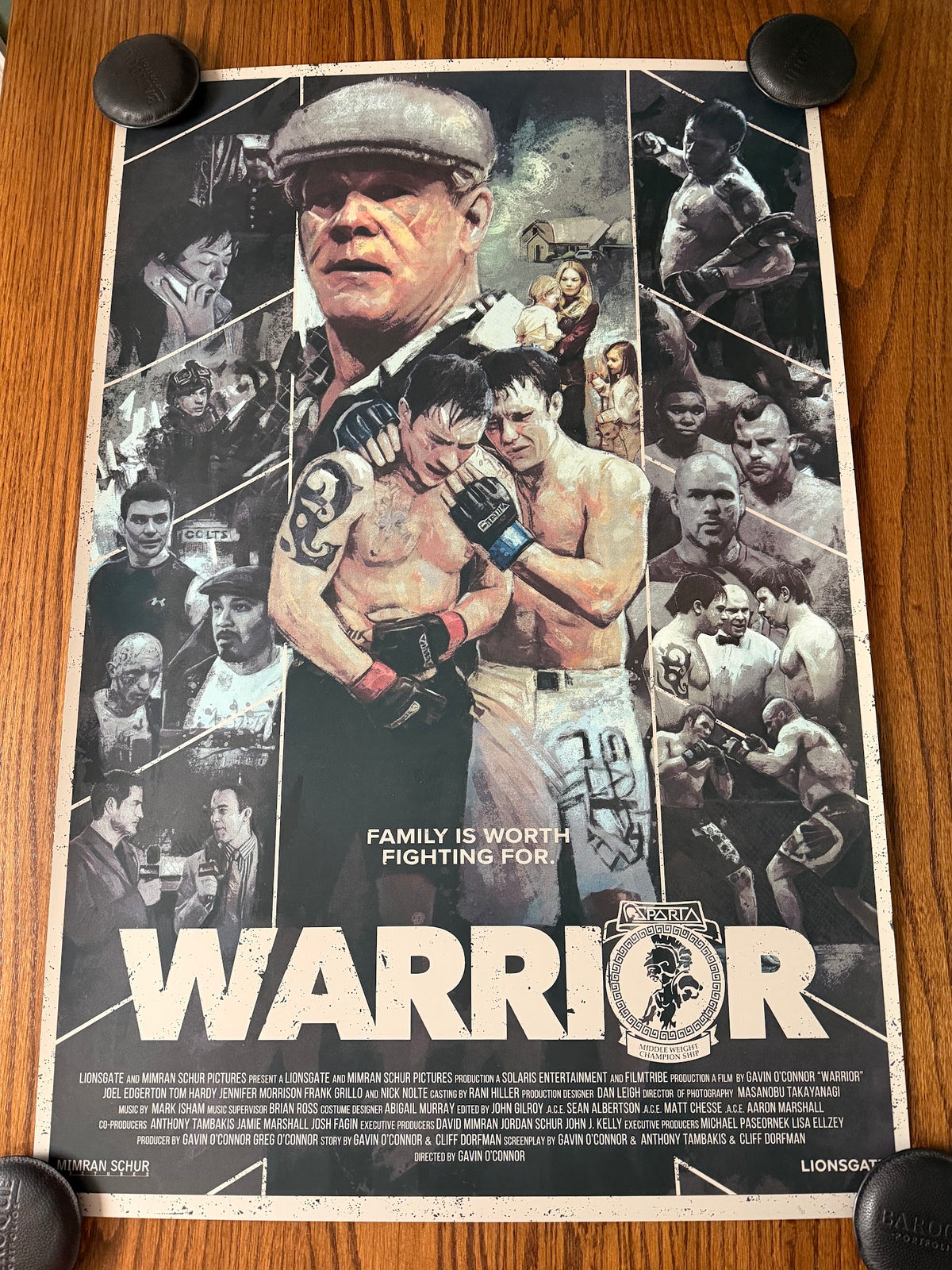 Vlad Rodriguez - Warrior - 24x36 - Limited Edition Poster
