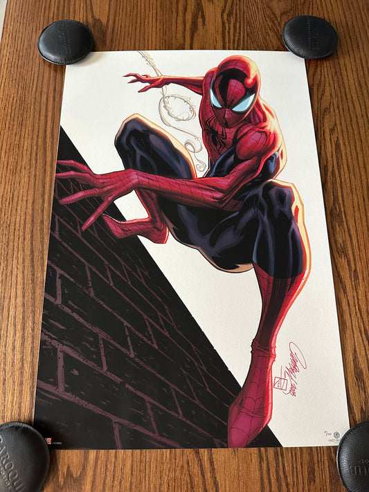 J. Scott Campbell - Spider-man 16x24 movie poster