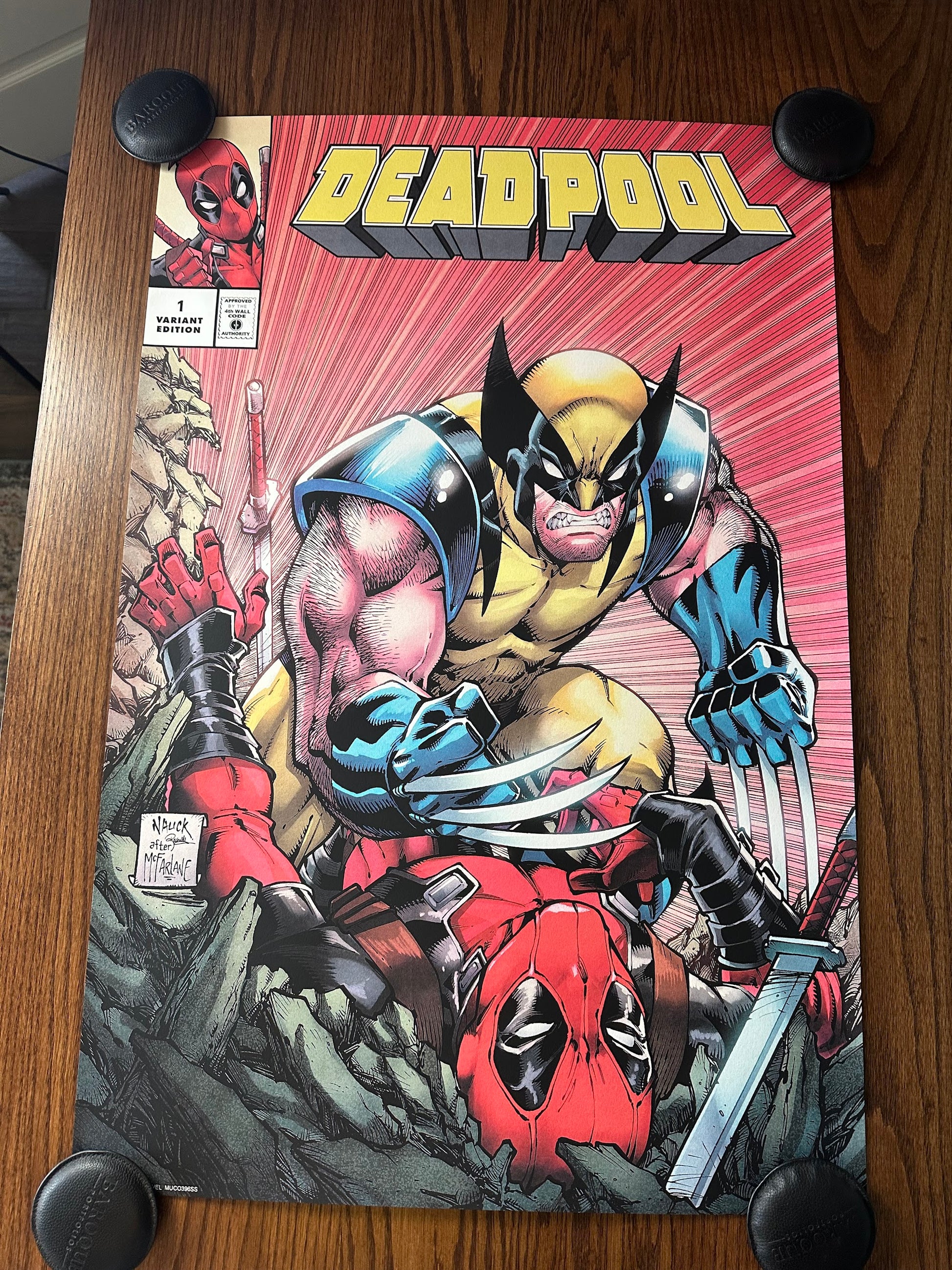 Todd Nauck - Deadpool #1 24x36 movie poster