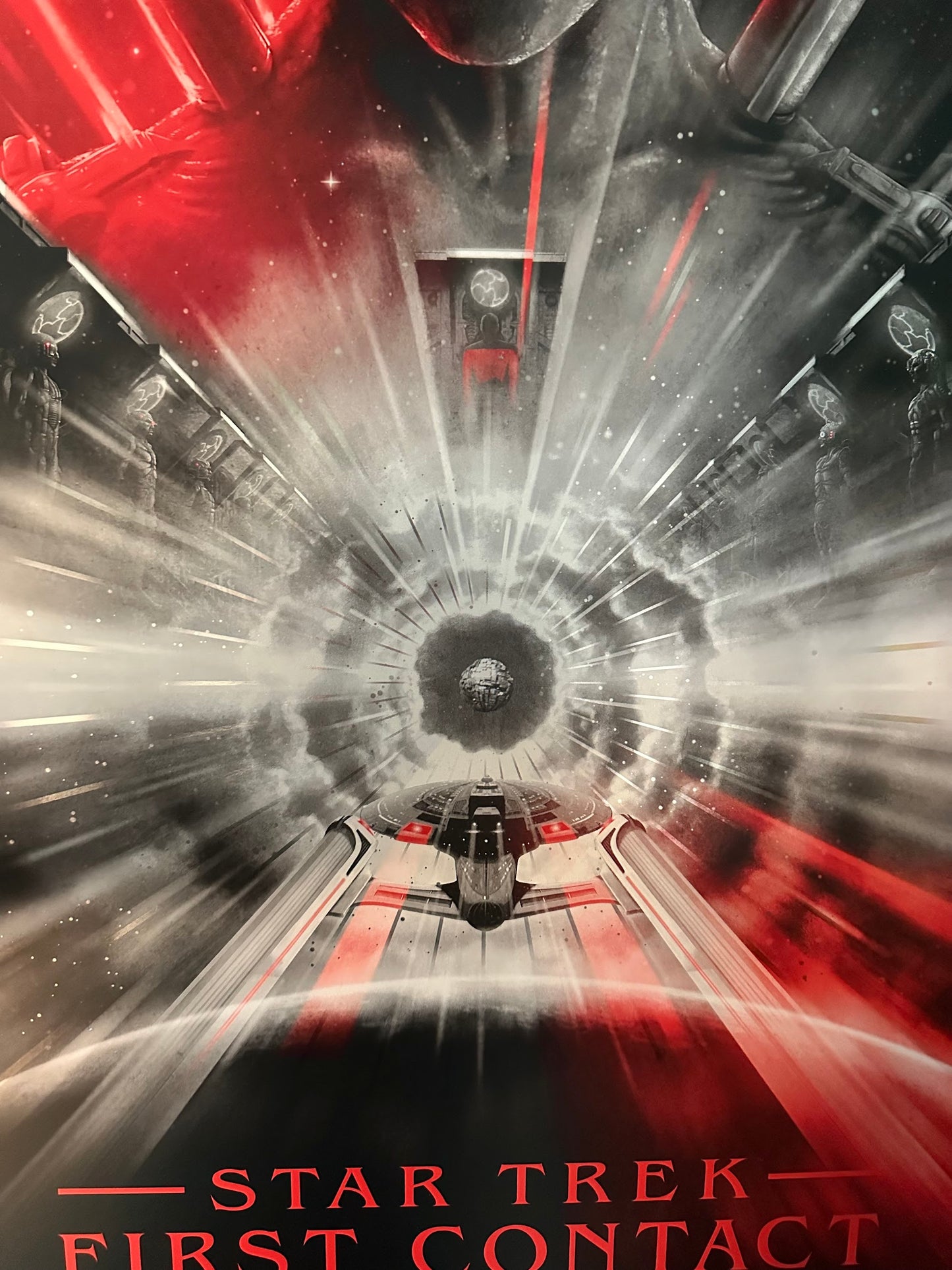 Florey - Star Trek First Contact Foil Variant 24x36 movie poster - detail image 3