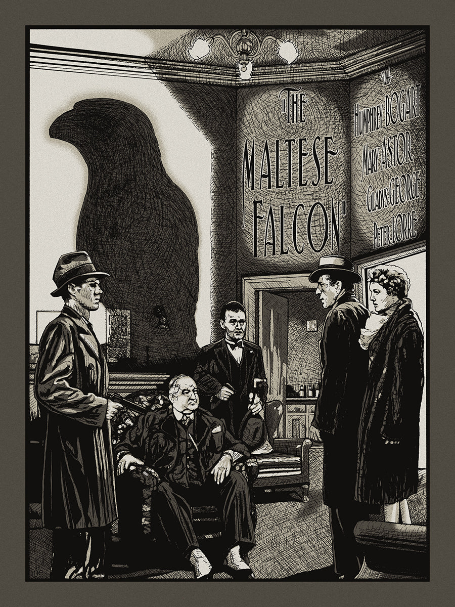 New Flesh - The Maltese Falcon 18x24 movie poster - detail image 7