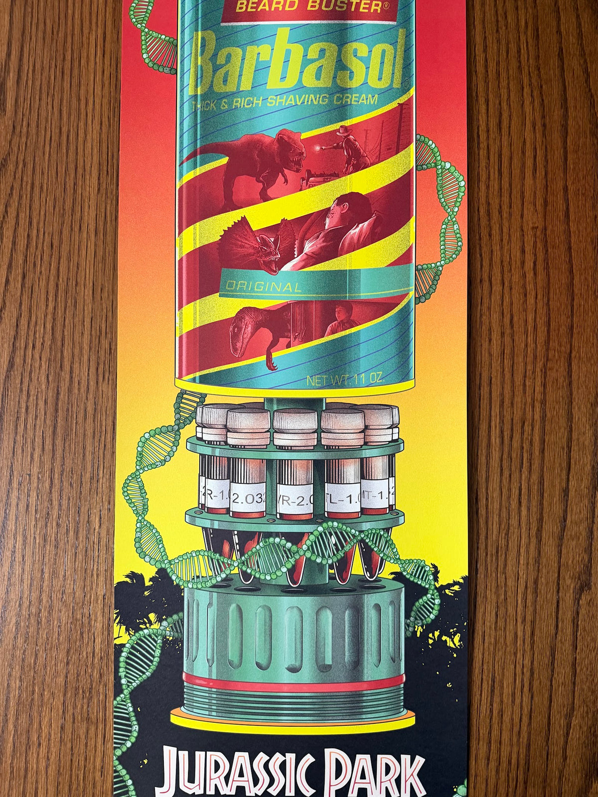 Mark Bell - Jurassic Park - 12x36 - Limited Edition Poster