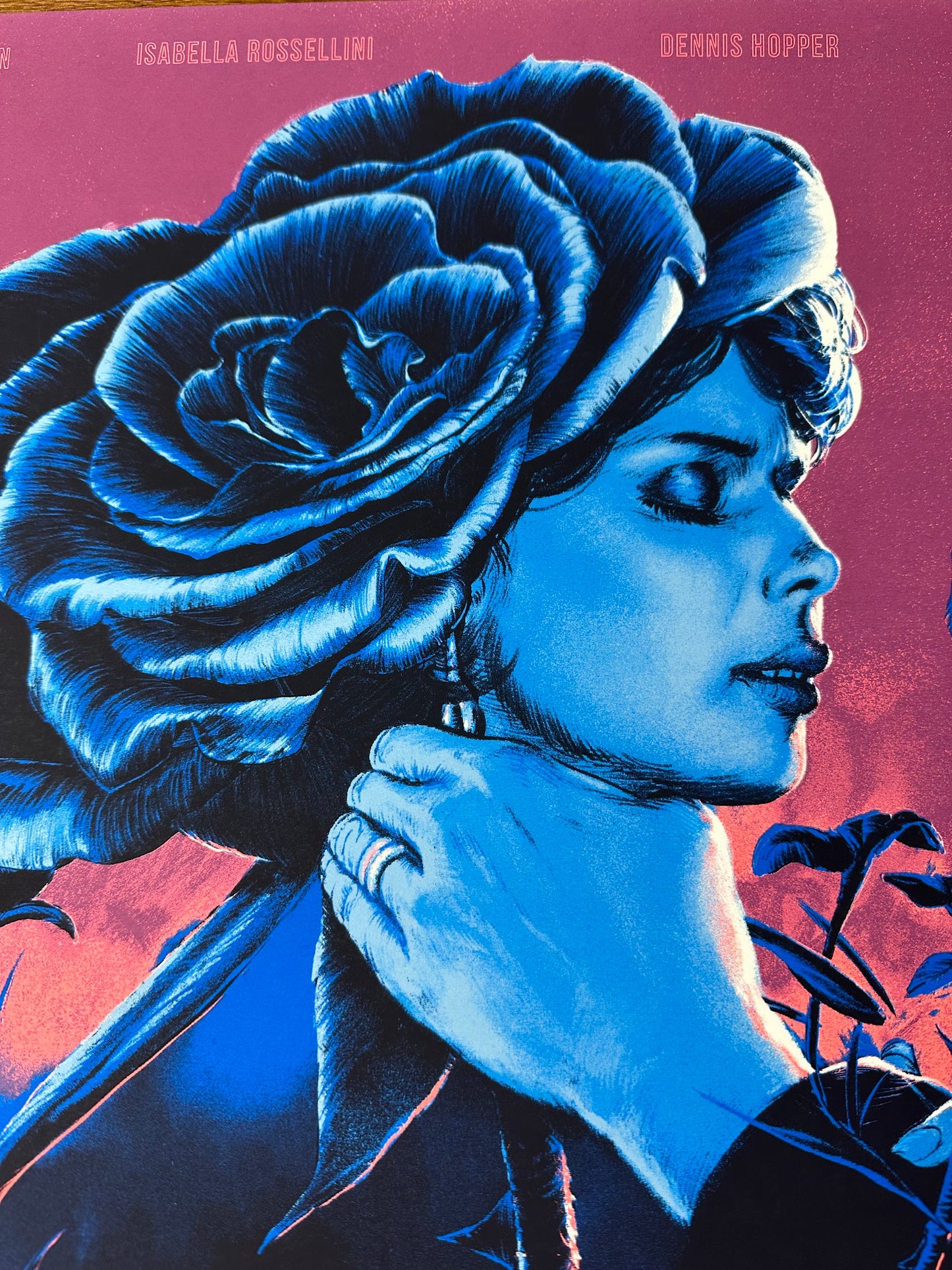 Juan Esteban - Blue Velvet 18x24 movie poster - detail image 2