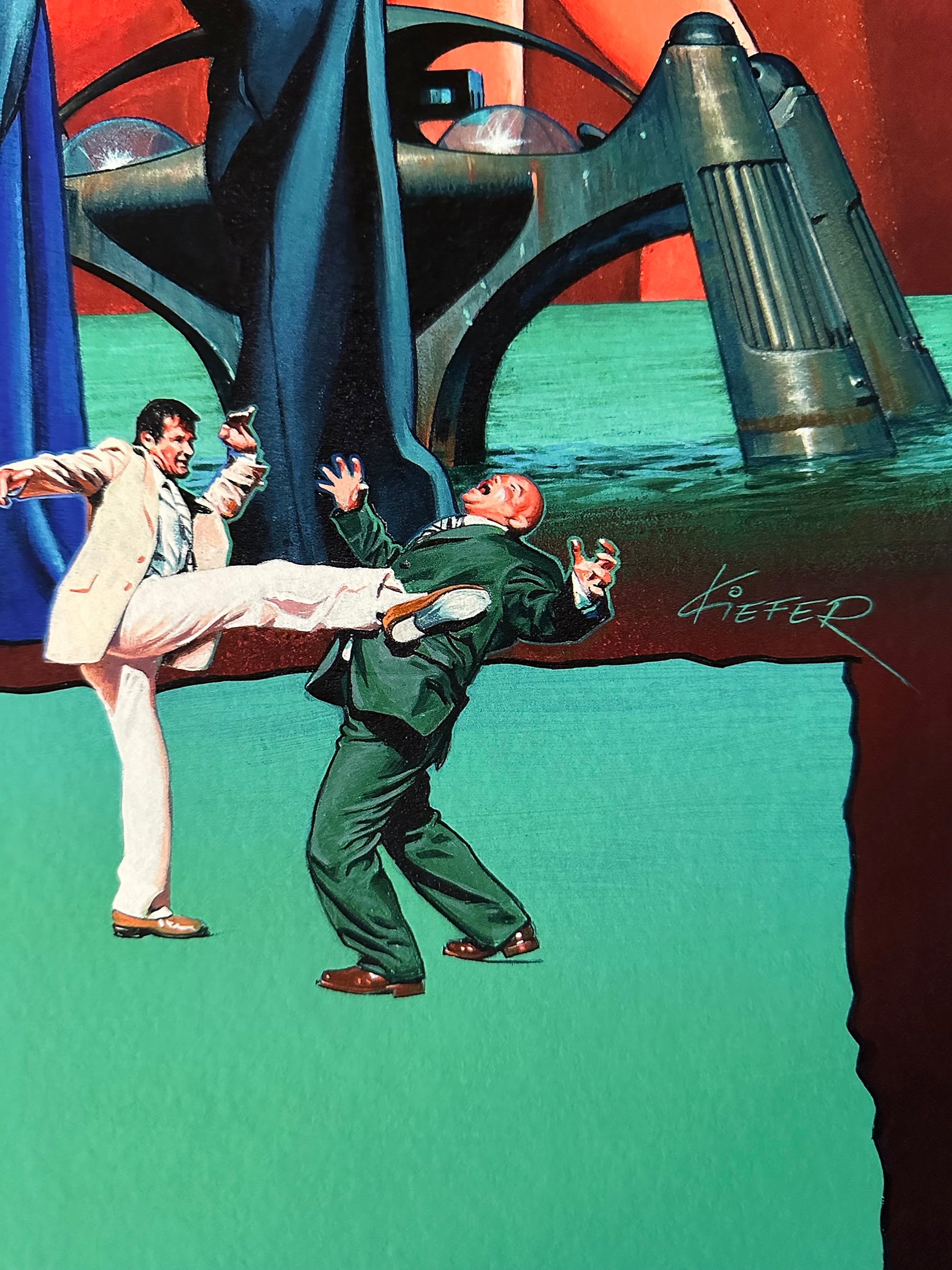 Alfons Kiefer - The Spy Who Loved Me Art Print 24x36 movie poster - detail image 6