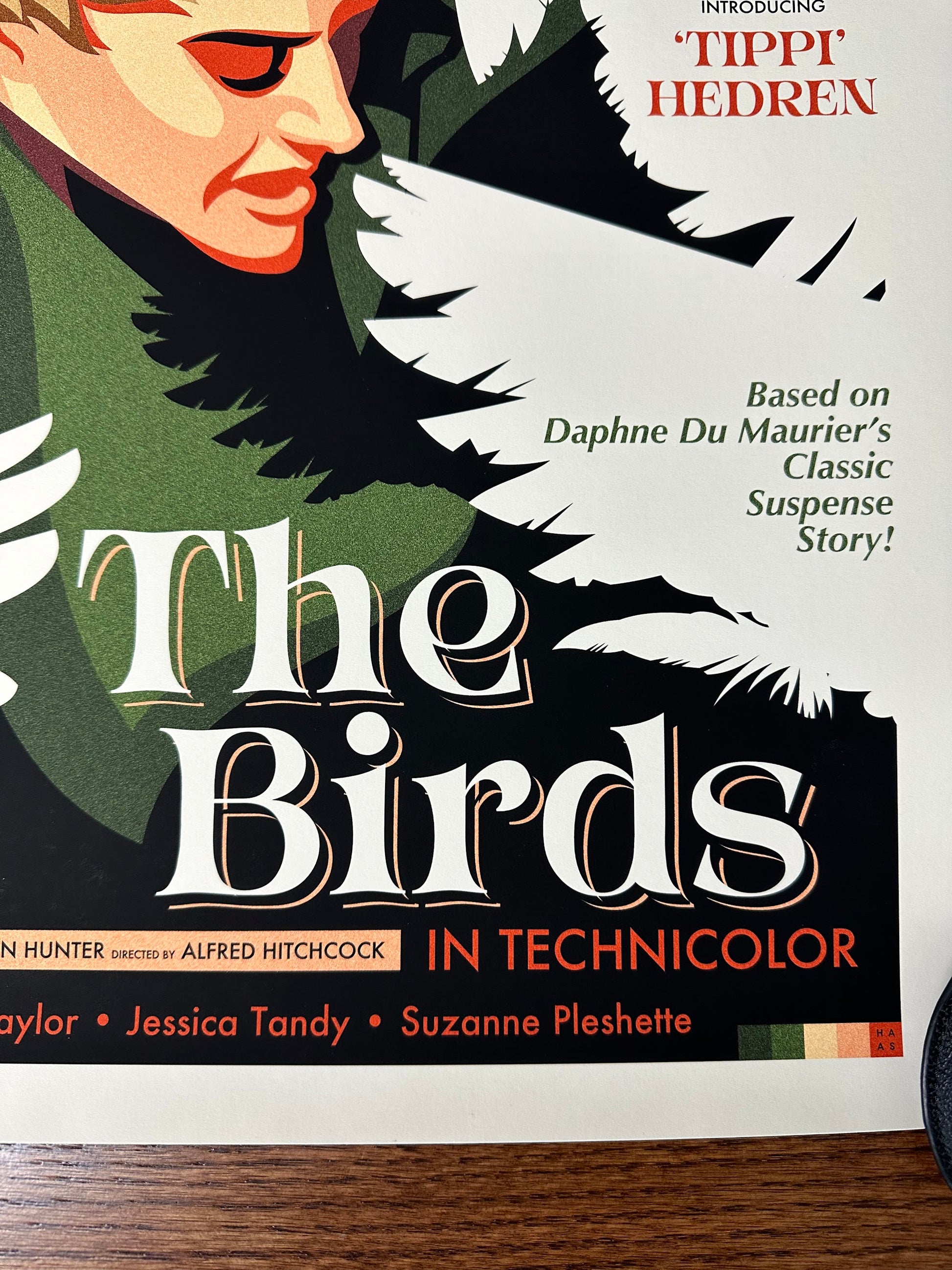 Danny Haas - The Birds 18x24 movie poster - detail image 2