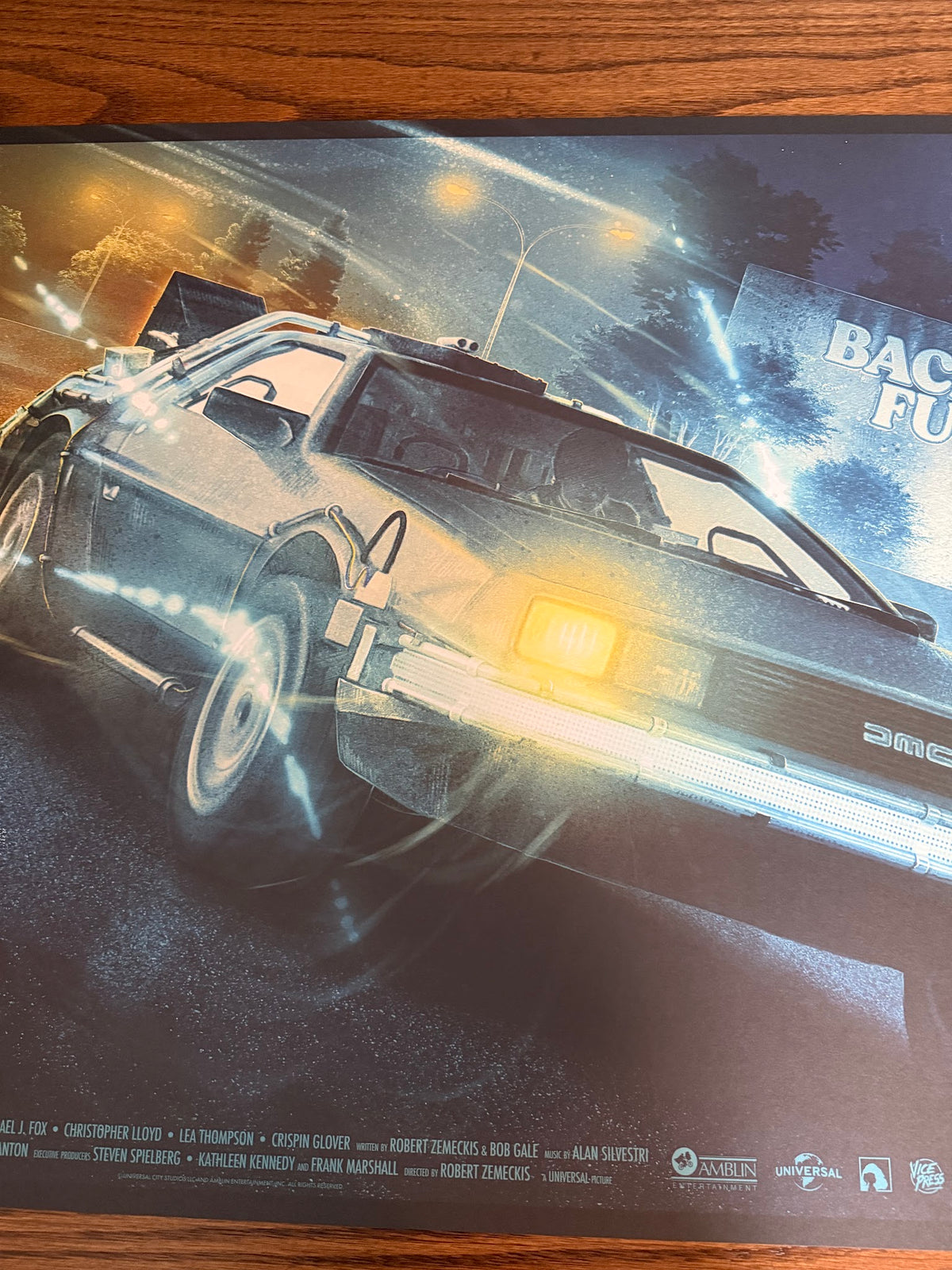 Kevin Wilson - Back to the Future - 24x36 - Limited Edition Poster