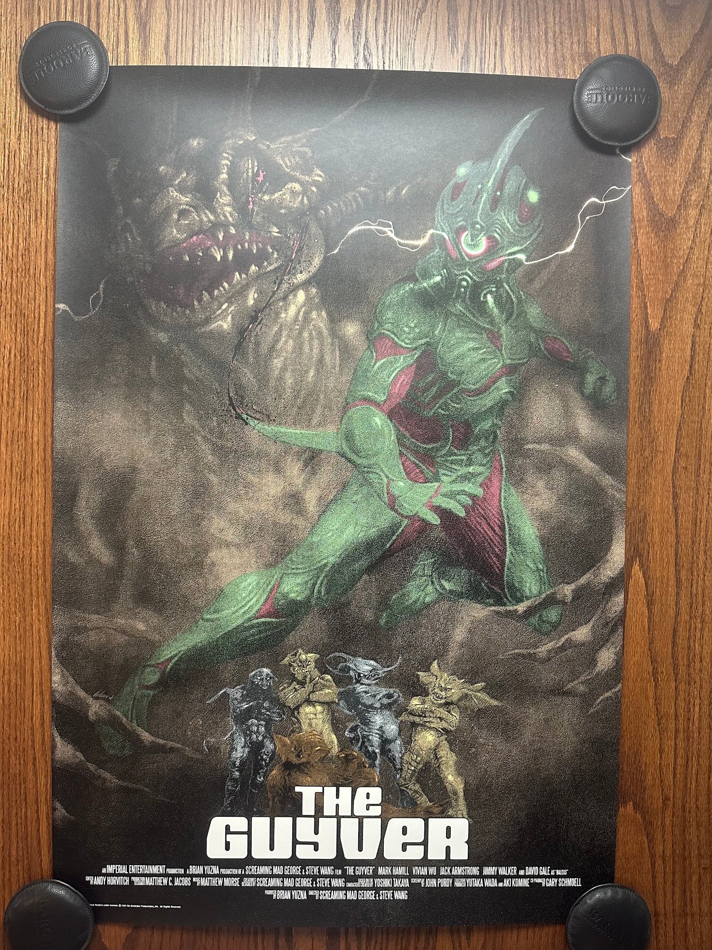 Richard Hilliard - The Guyver 24x36 movie poster