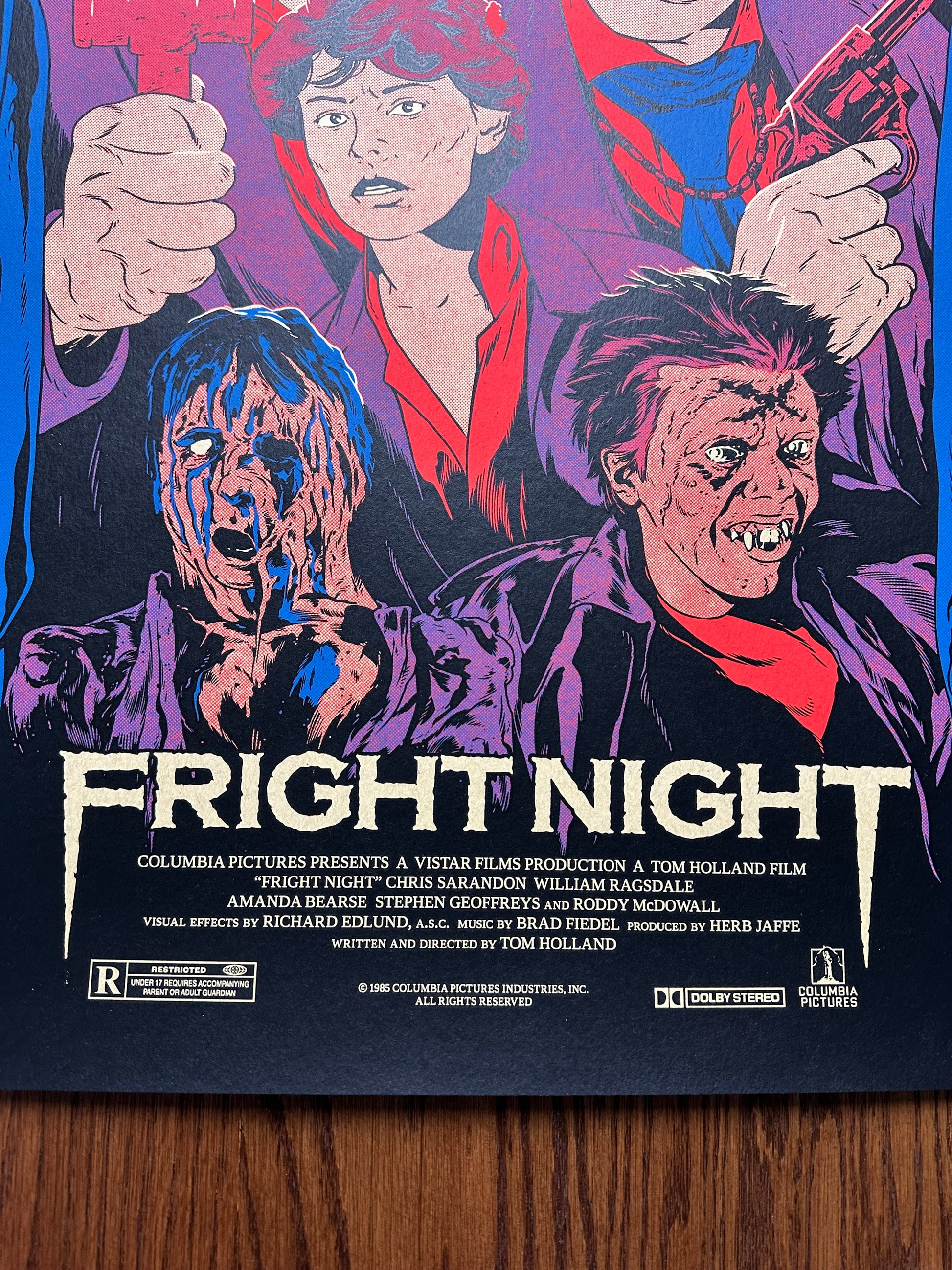 Johnny Dombrowski - Fright Night 24x36 movie poster - detail image 7