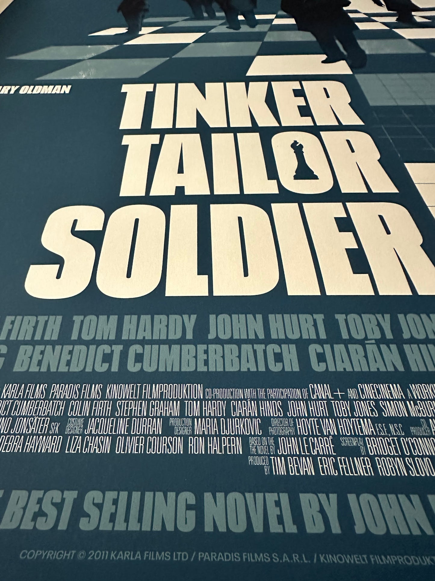 Matt Taylor - Tinker Tailor Soldier Spy 24x36 movie poster - detail image 5