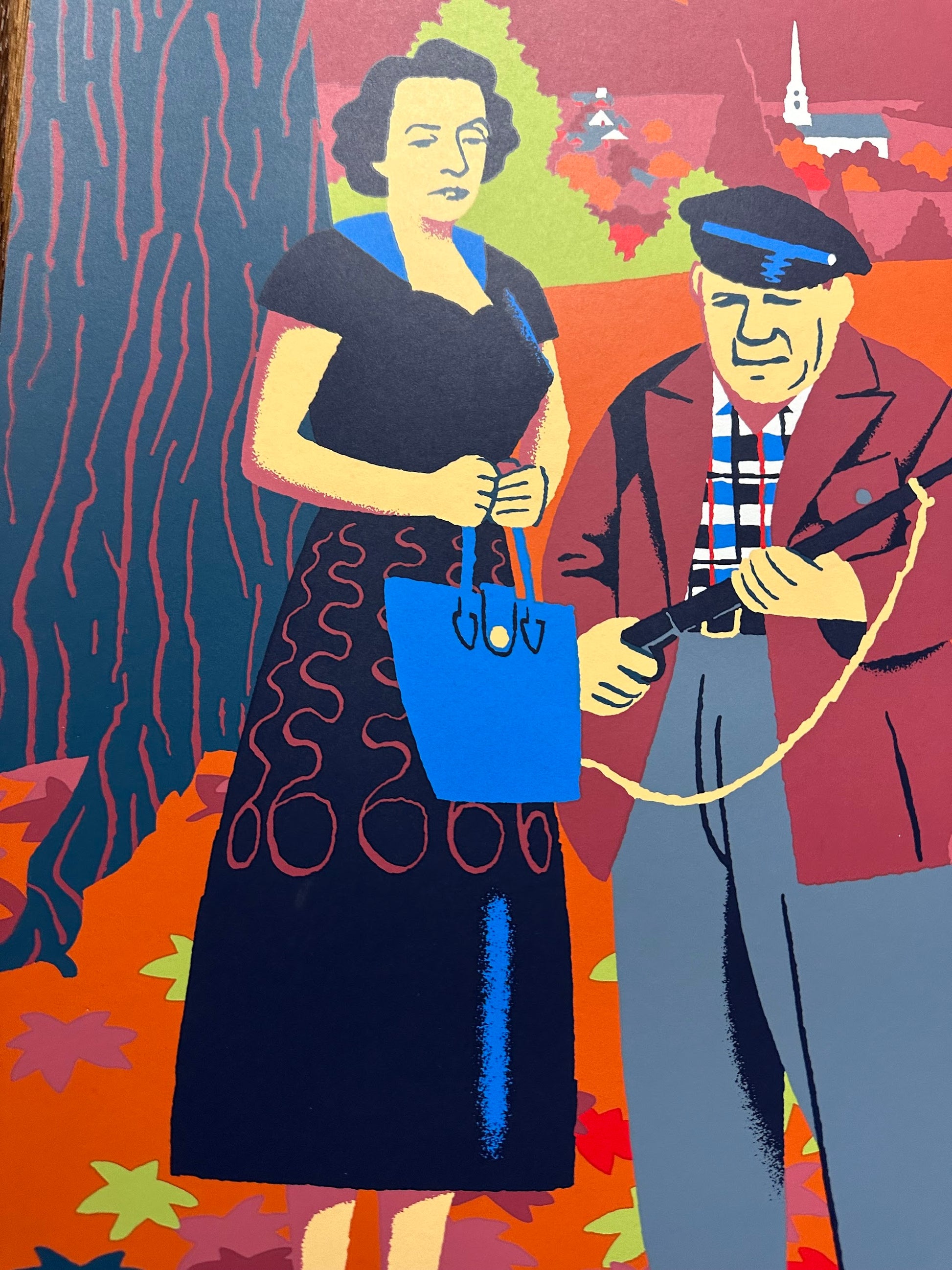 David Merveille - The Trouble with Harry Variant 24x36 movie poster - detail image 4