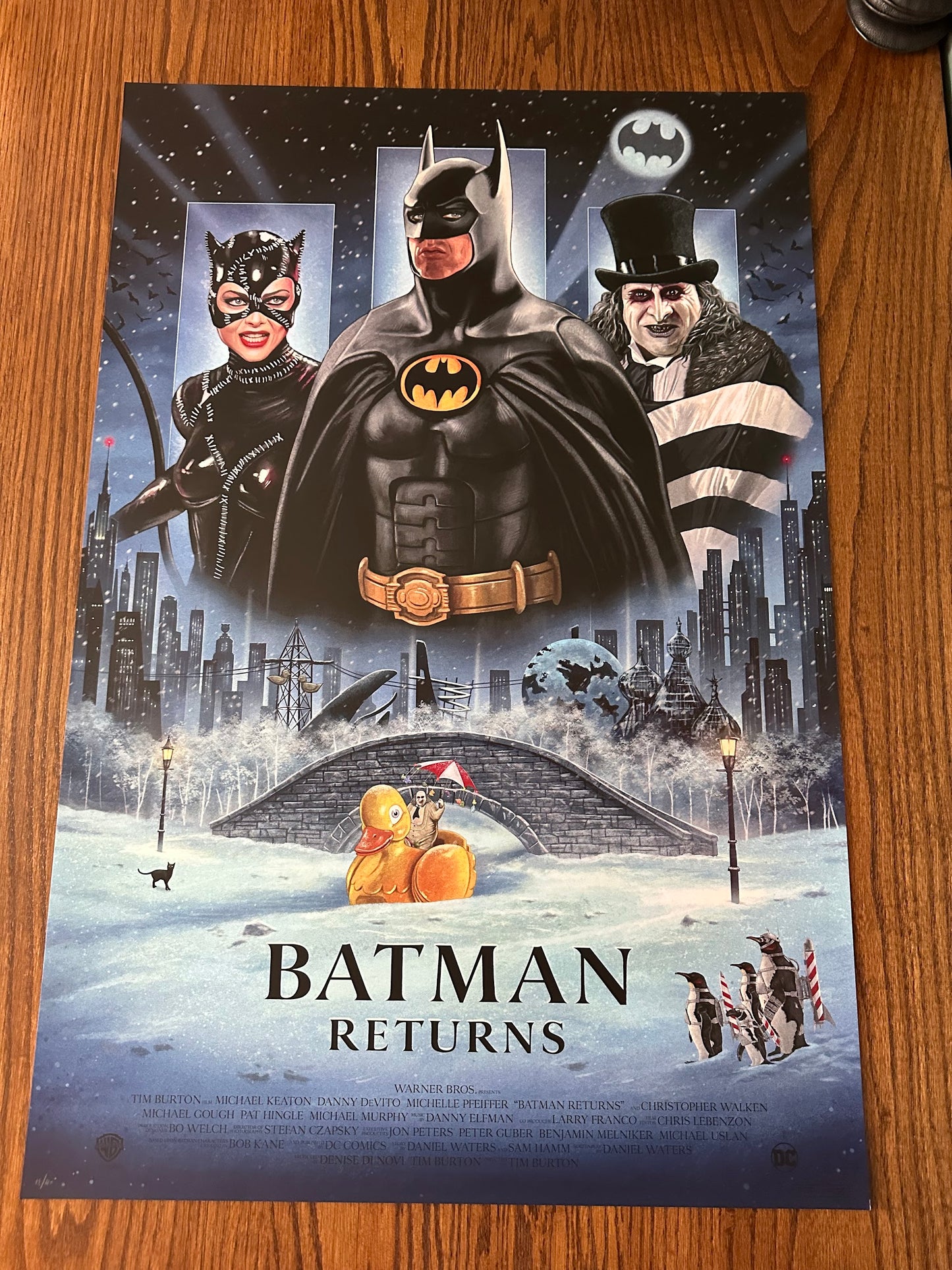 Richard Philpott - Batman Returns 24x36 movie poster