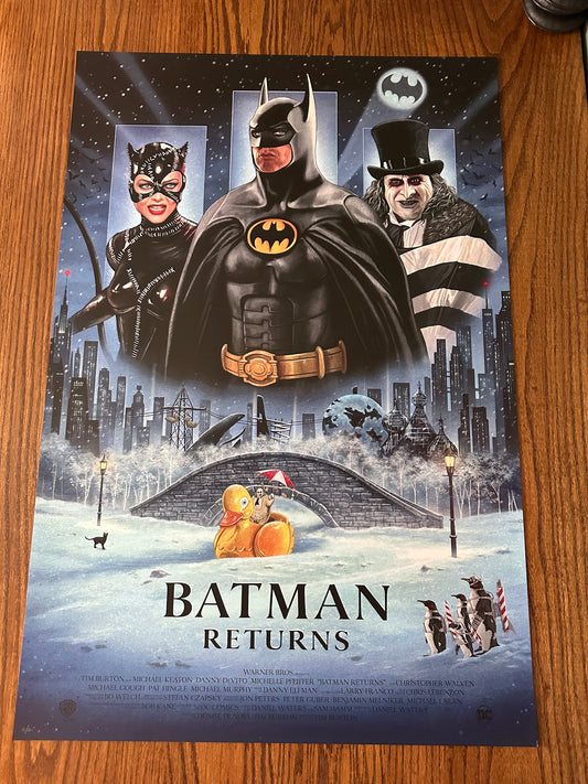 Richard Philpott - Batman Returns 24x36 movie poster