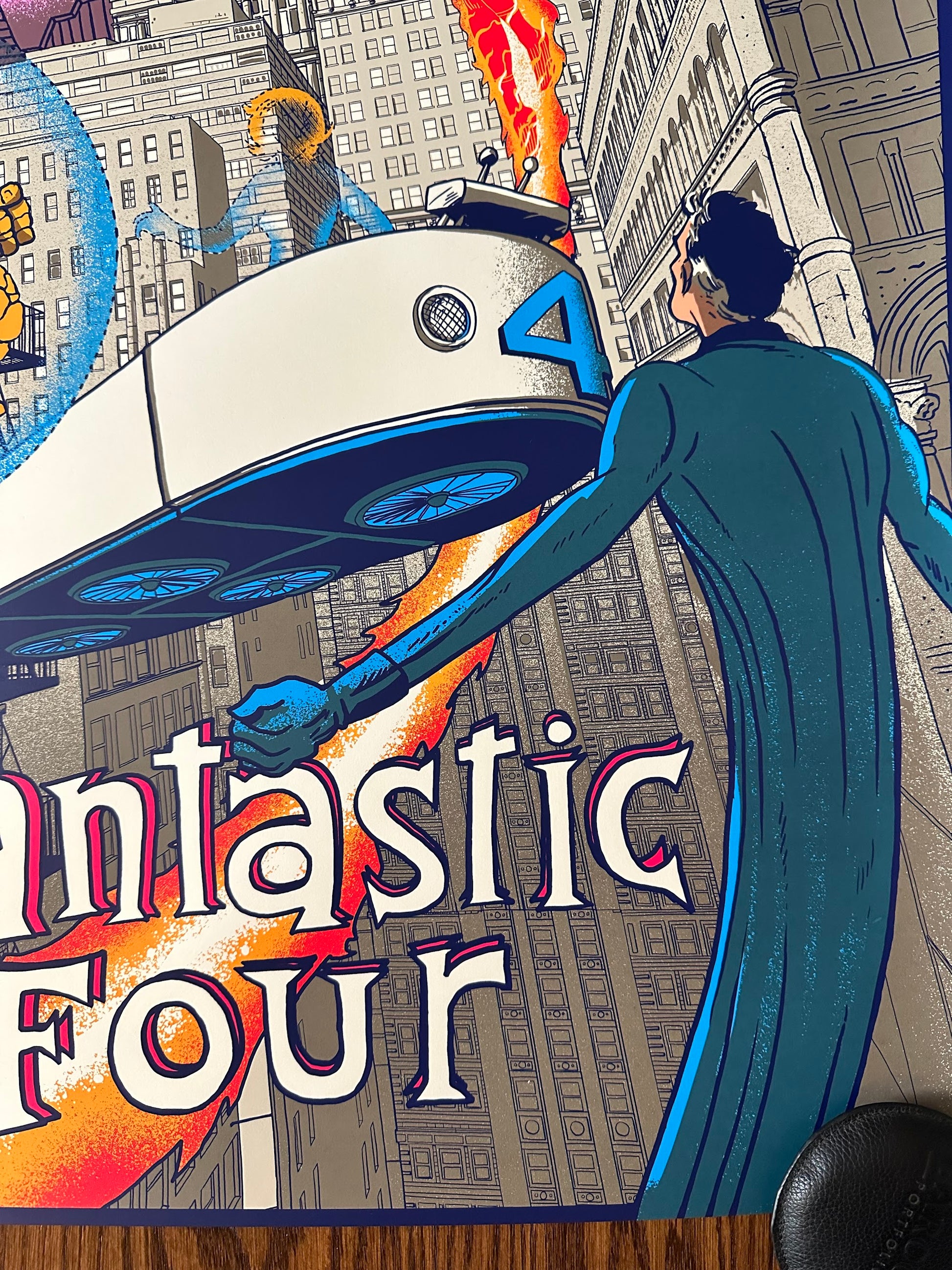 Raid71 - Fantastic Four 24x36 movie poster - detail image 5