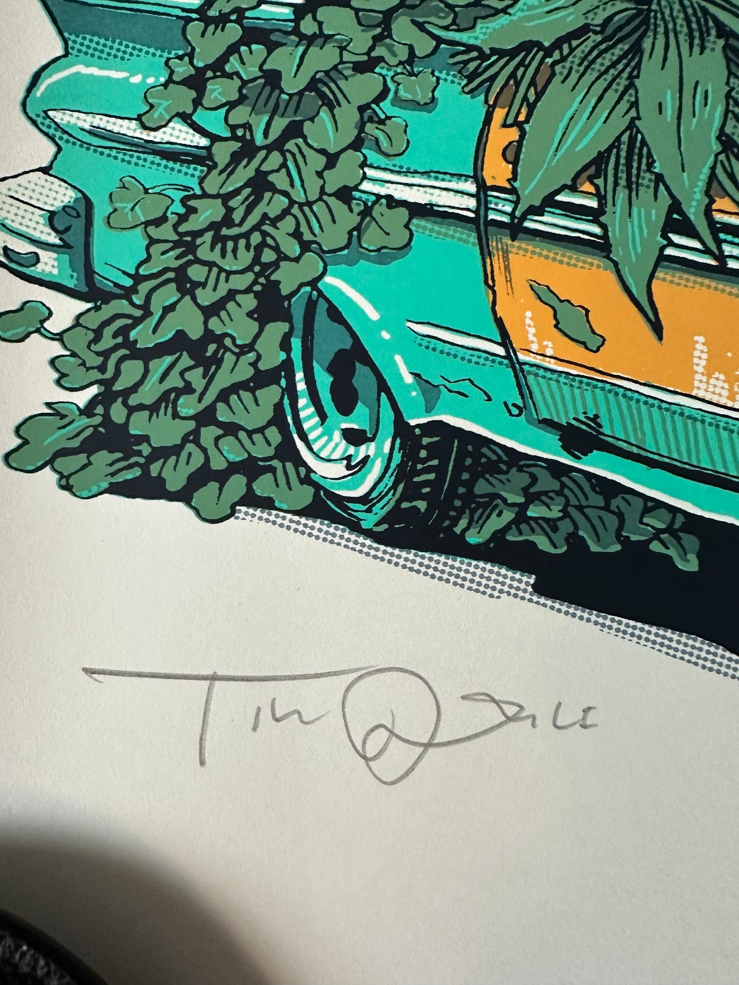 Tim Doyle - Kudzu Camino 12x16 art print - detail image 4
