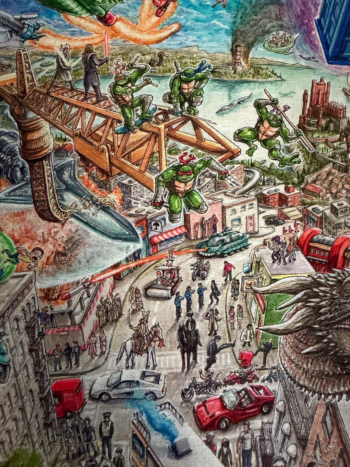 Jeff Murray - The Small Screen - 36x24 - Limited Edition Poster