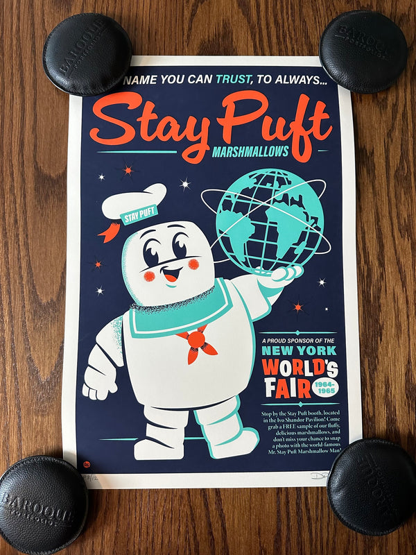 Dave Perillo - Ghostbusters Stay Puft Ad - 12x18 - Limited Edition Print