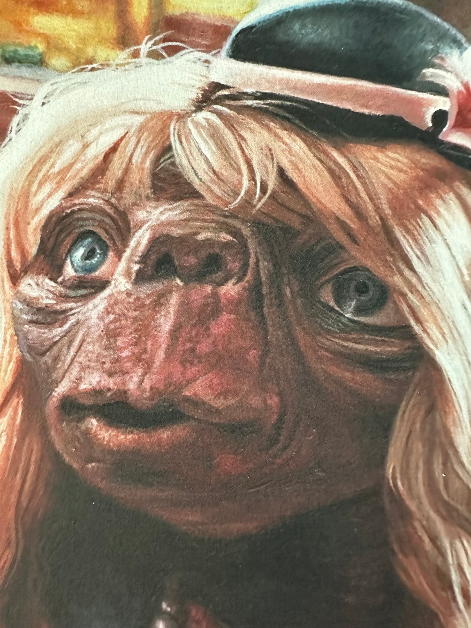 Ashton Gallagher - ET Portrait 6x6 art print - detail image 2