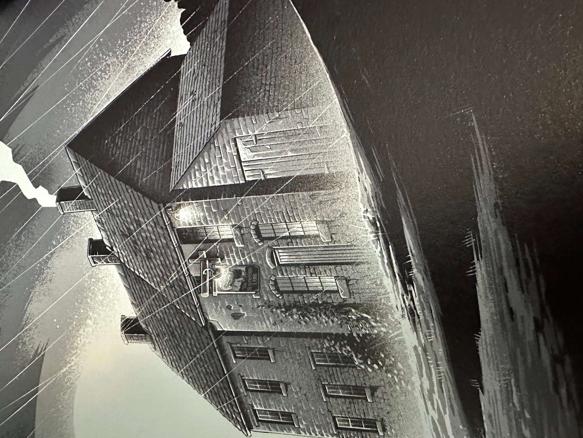 Luke Preece - An American Werewolf in London 36x24 movie poster - detail image 7