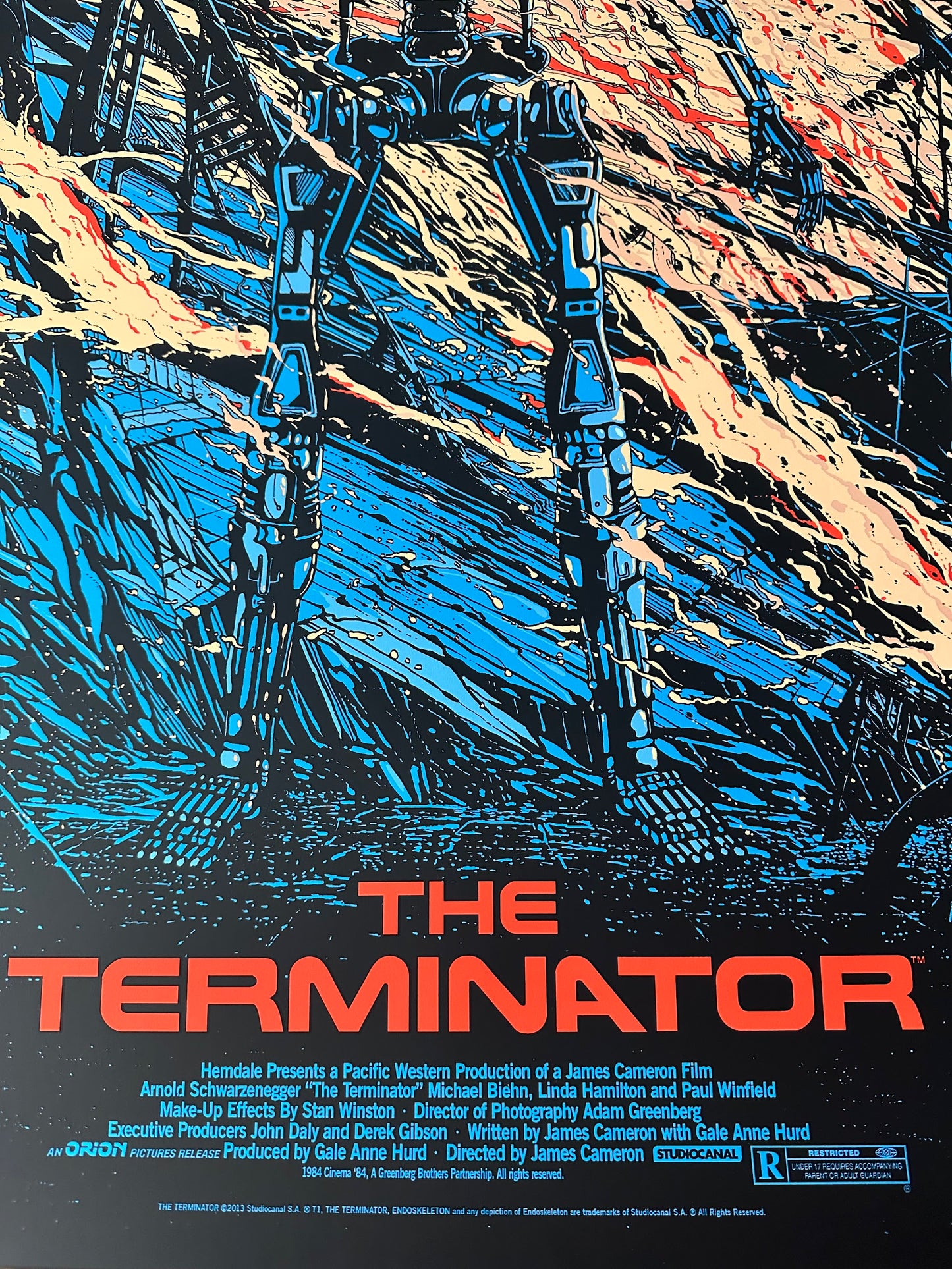 Kilian Eng - Terminator 24x36 movie poster - detail image 4