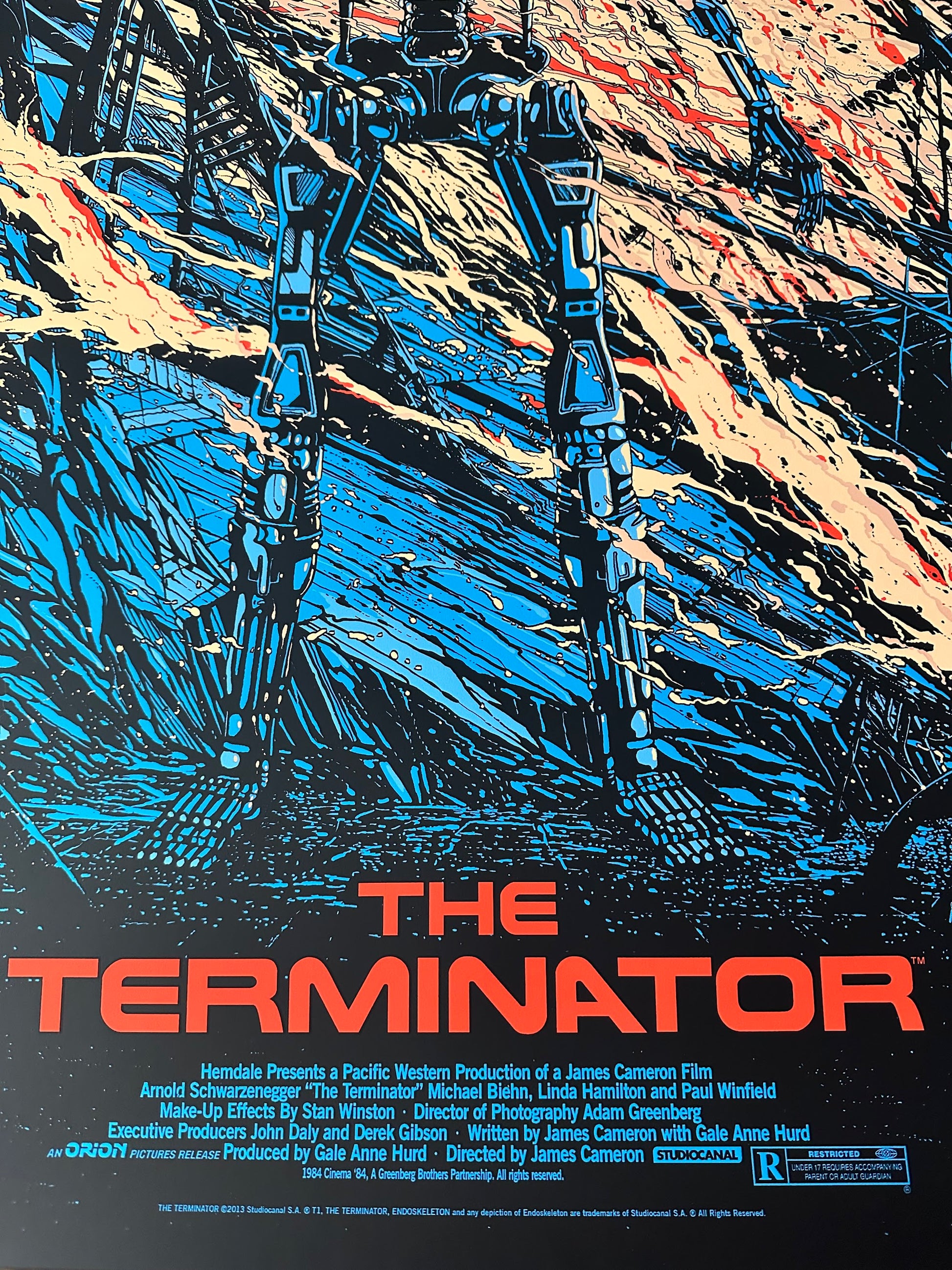 Kilian Eng - Terminator 24x36 movie poster - detail image 4