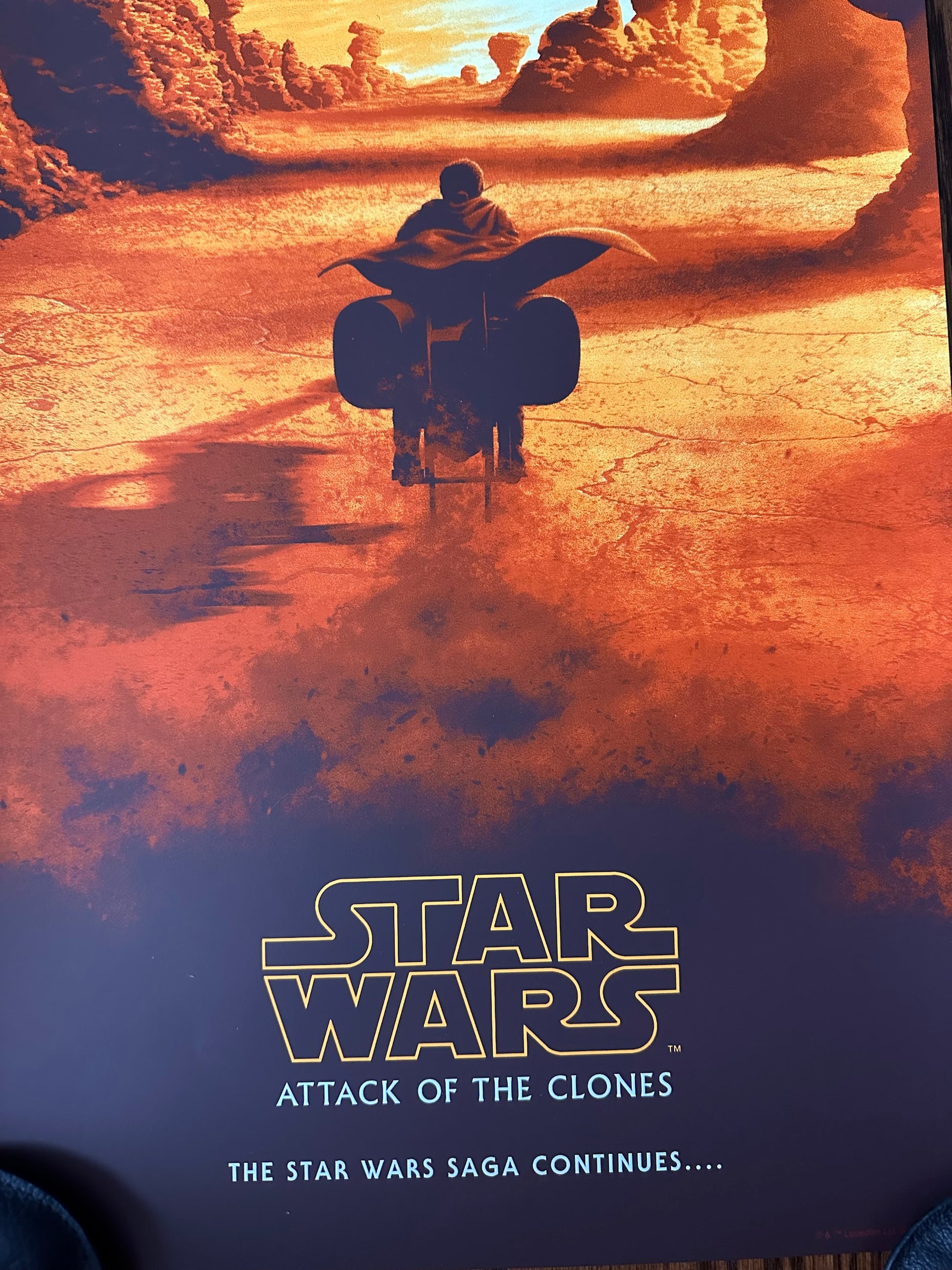 Florey - Star Wars Attack of the Clones 12x24 movie poster - detail image 3