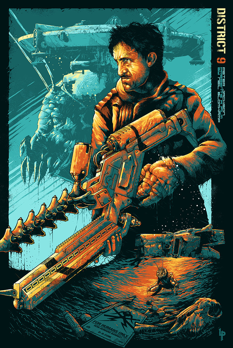 Luke Preece - District 9 24x36 movie poster - detail image 8