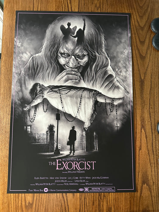 Andrew Rowland - The Exorcist 24x36 movie poster